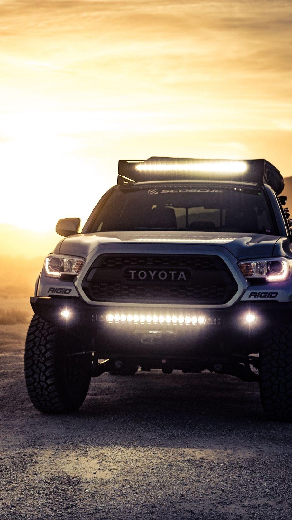 Wallpaper, Tacoma, Toyota, SUV, Scheinwerfer, 940x1670 HD Handy