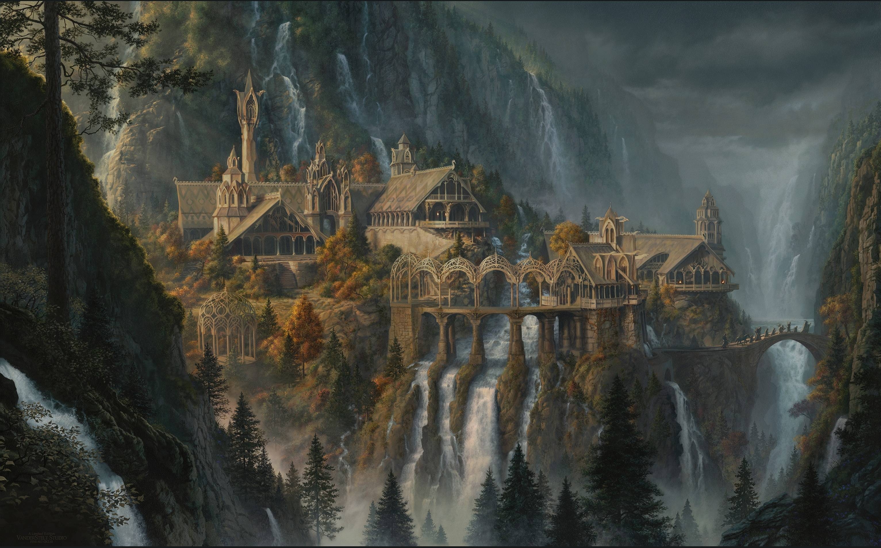 Elrond, Bruchtal, Wiki, LOTR, 3070x1910 HD Desktop