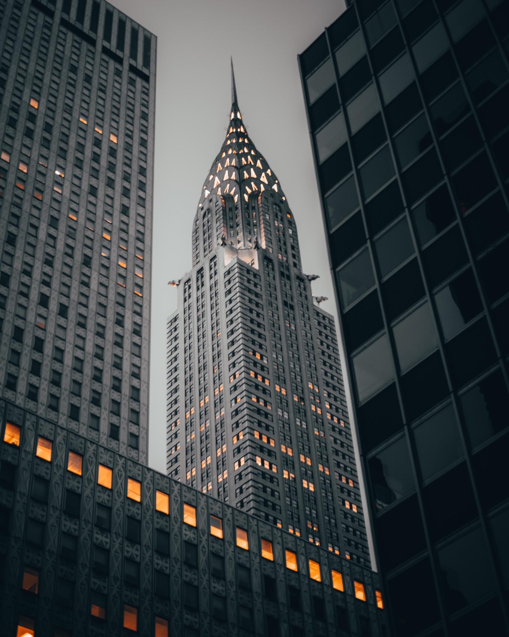 Chrysler Building, New York, ikonische Architektur, Skyscraper, 1640x2050 HD Handy