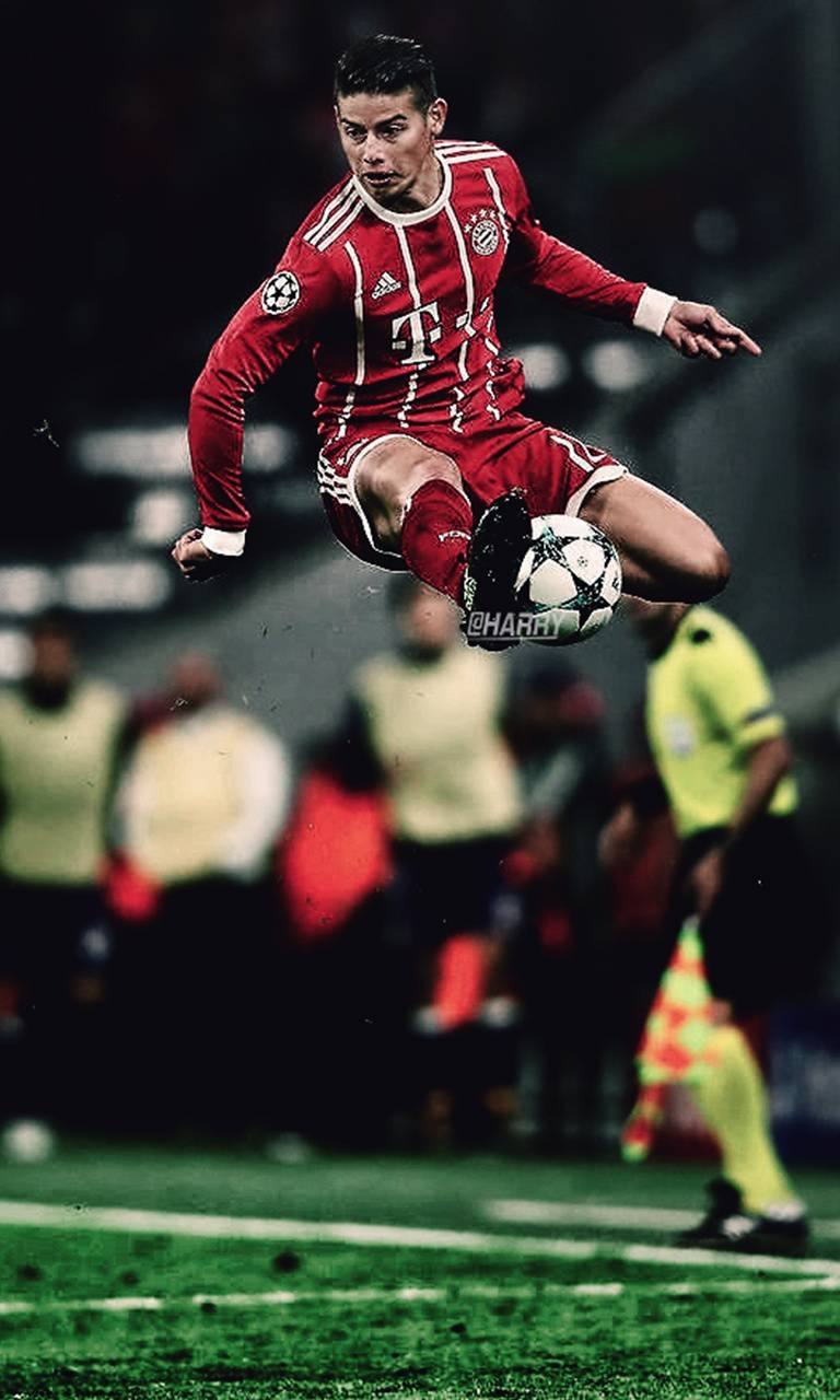 James Rodríguez, Handy, Stil, Fußball Ace, Entwurf, 770x1280 HD Handy