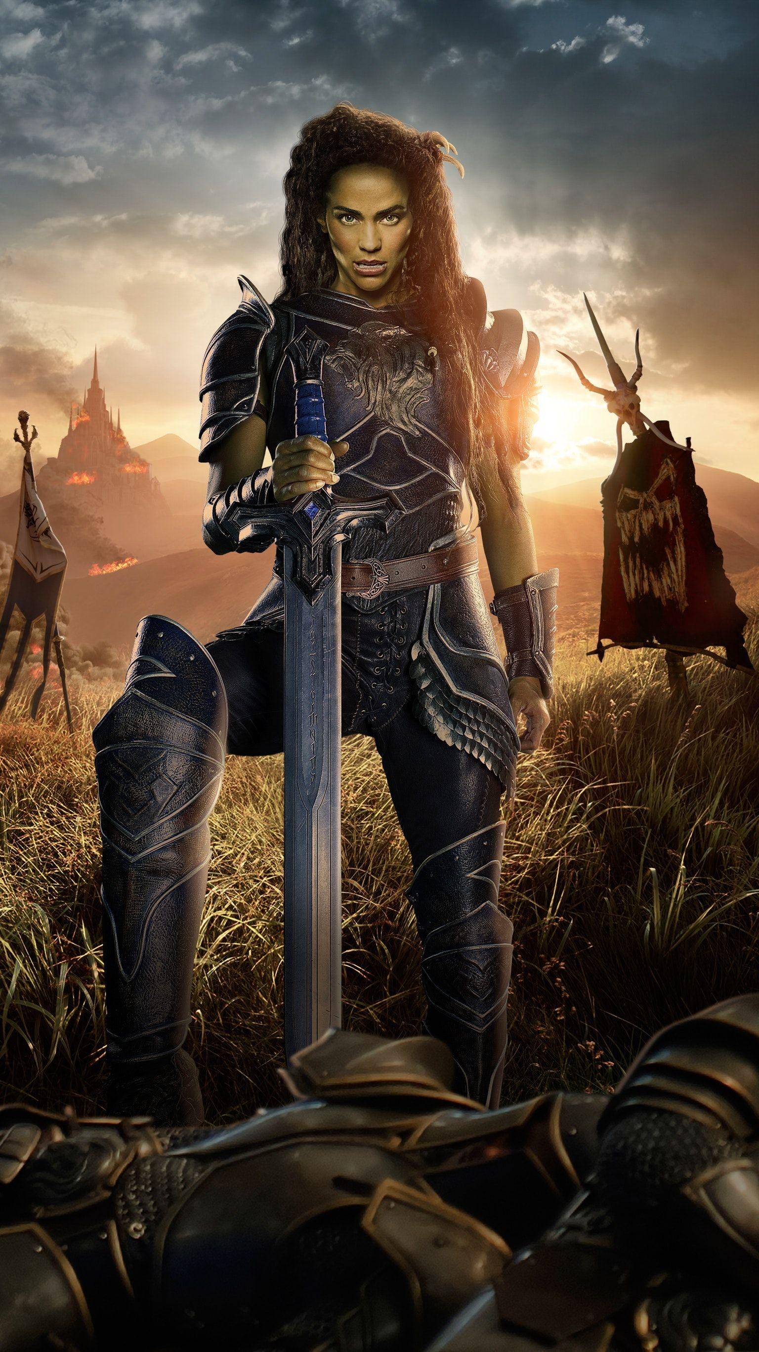 Warcraft 2016, Telefon, RPG, Charaktere, Fantasy, 1540x2740 HD Handy