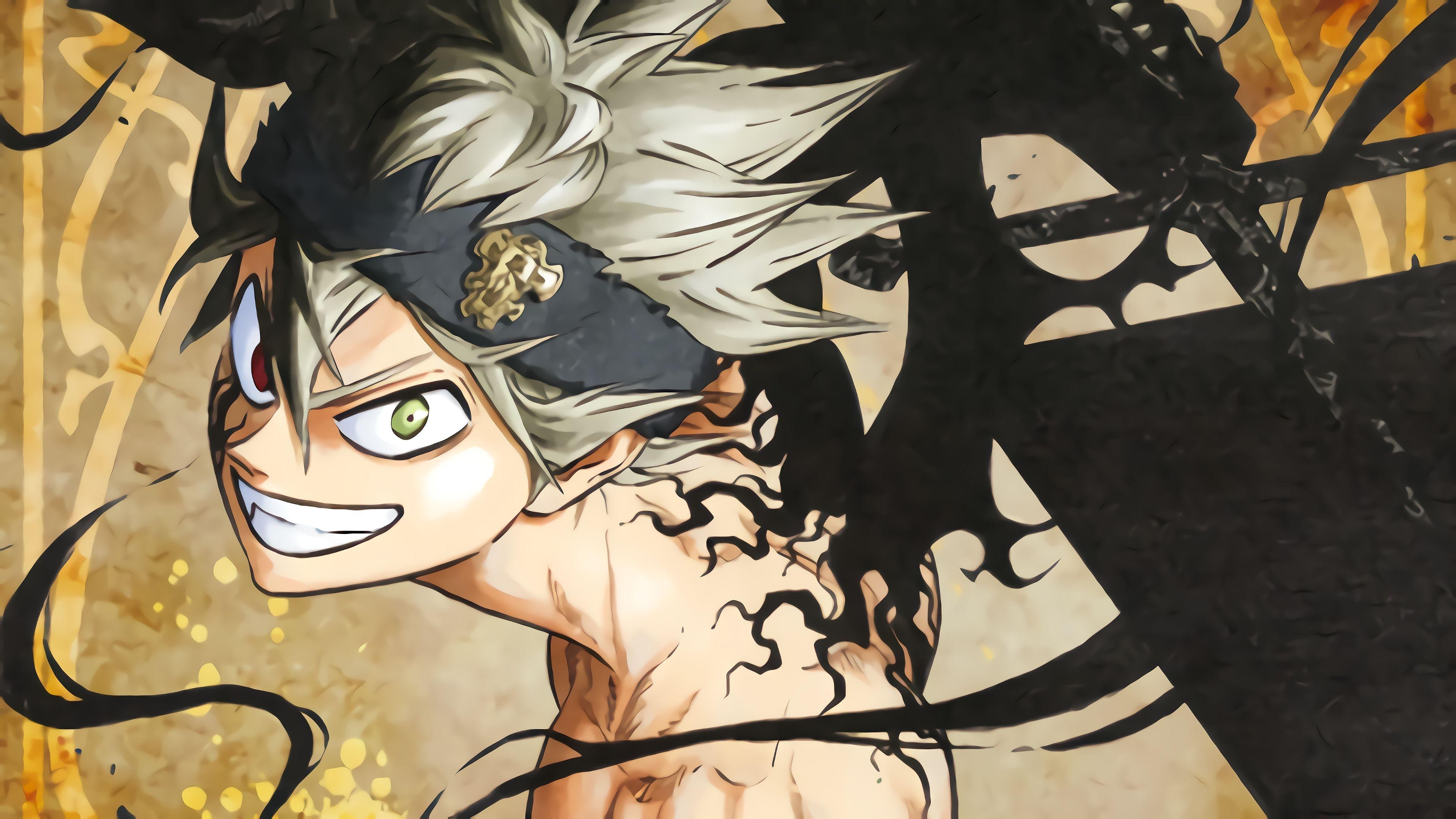 Black Clover, 4K, Ultra HD, Anime, Hintergrund, 3840x2160 4K Desktop