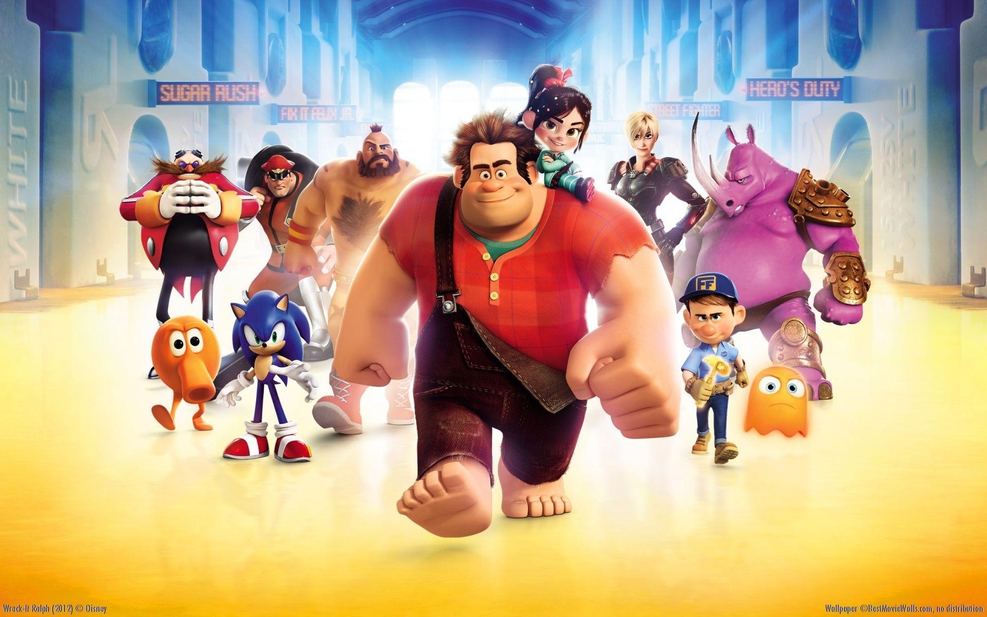 Wreck It Ralph, Cartoon, Animation, Disney, Klassiker, 1920x1200 HD Desktop