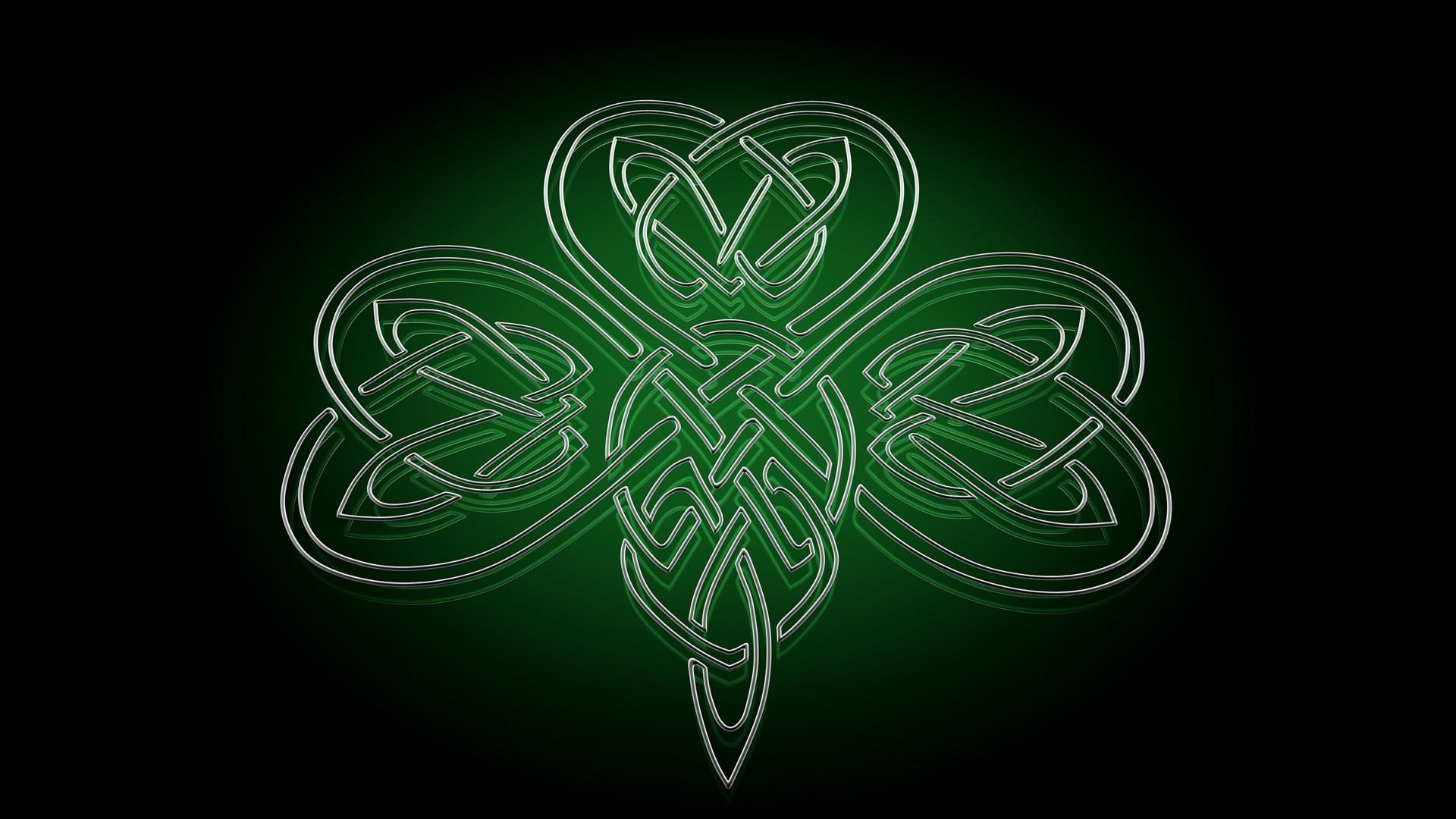 Shamrock Screensaver, Irland, Klee, Glück, Symbol, 1920x1080 Full HD Desktop