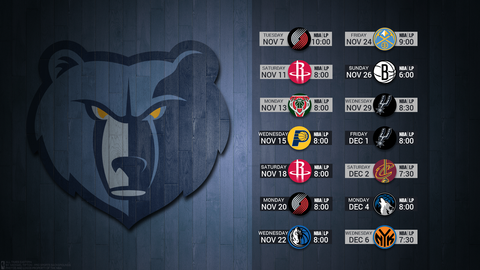 Memphis Grizzlies, Download, Hintergrund, Bild, Basketball, 1920x1080 Full HD Desktop