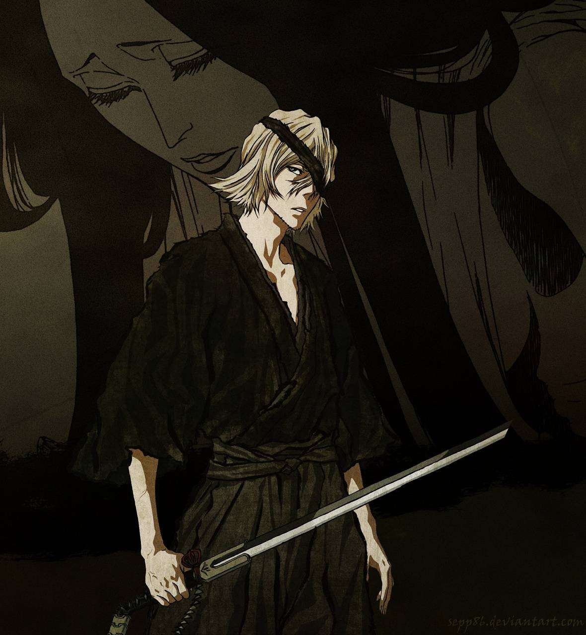 Kisuke Urahara, Bild, Hintergrund, Anime, Bleach, 1180x1280 HD Handy