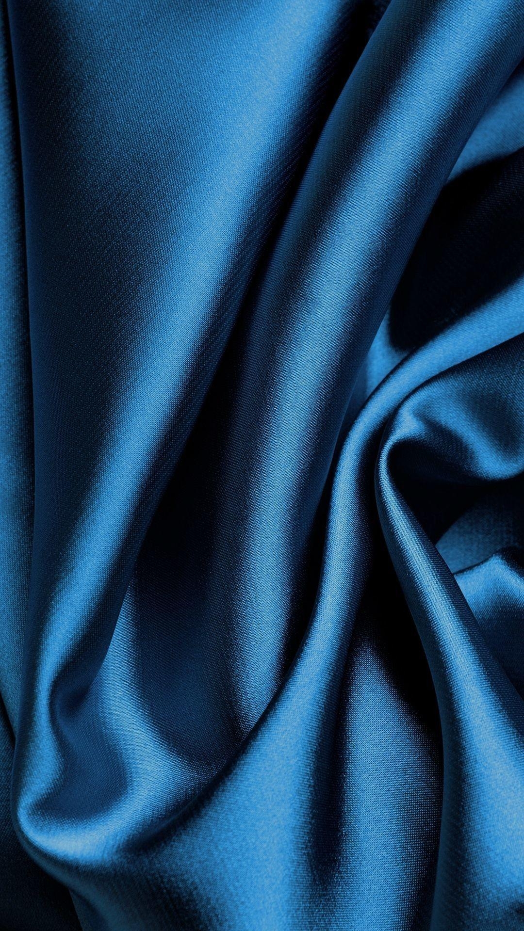 Satin, Blau, Stoff, Style, Eleganz, 1080x1920 Full HD Handy