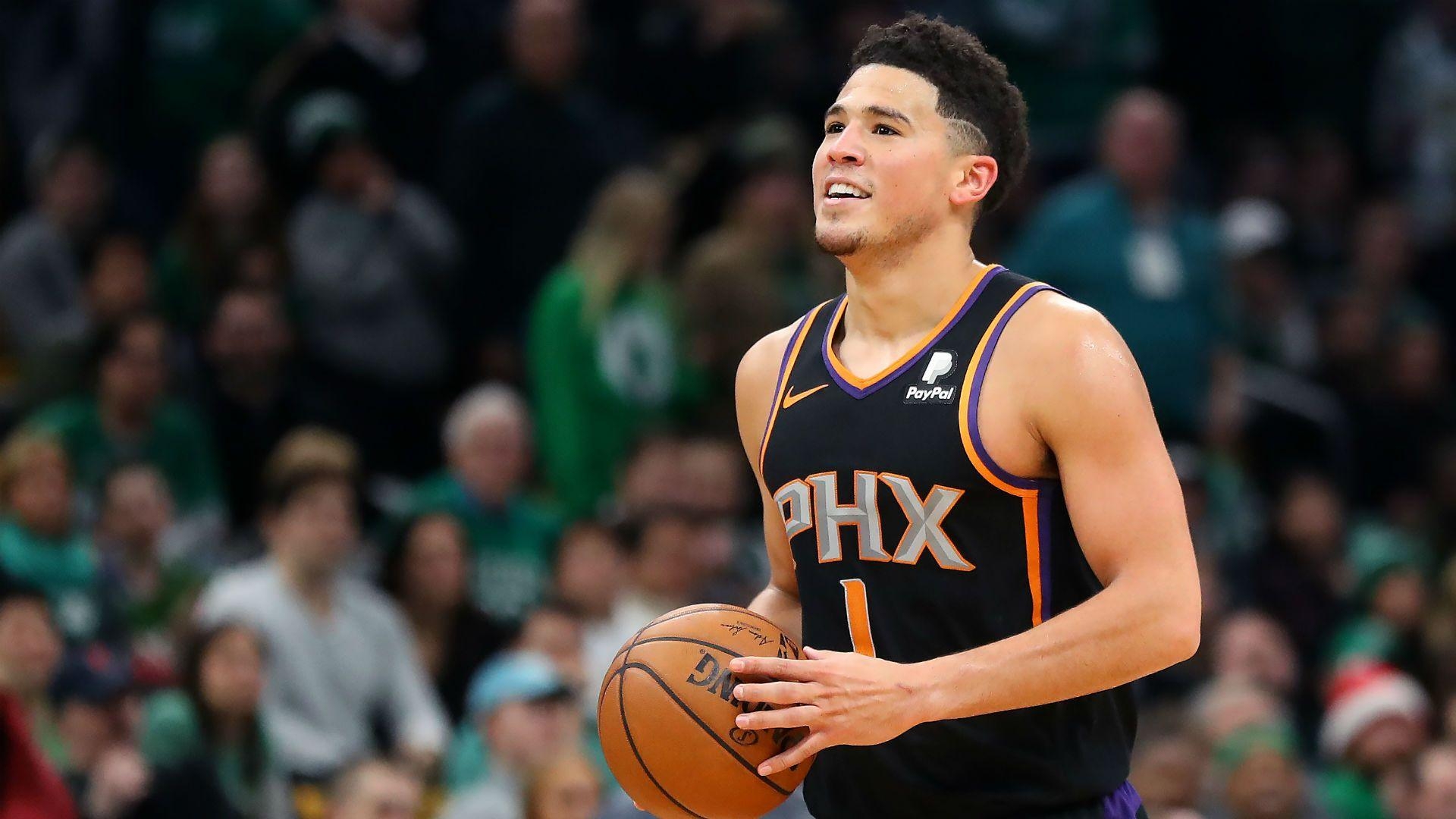 Devin Booker, Phoenix Suns, Sieg, Boston Celtics, NBA, 1920x1080 Full HD Desktop