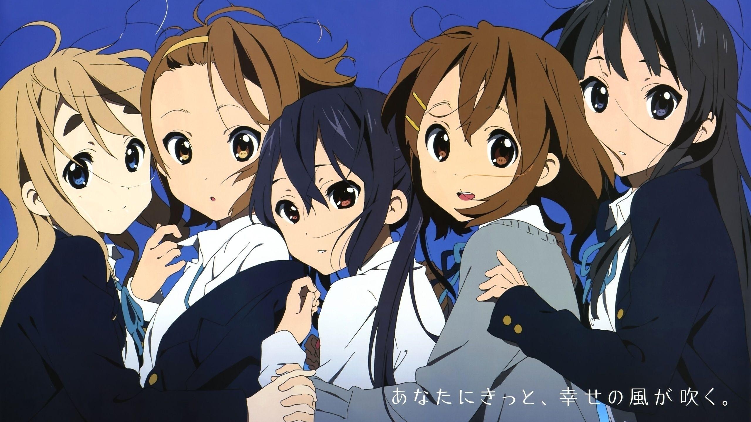 K-ON! Anime, 1440p, Animation, Manga, Popkultur, 2560x1440 HD Desktop