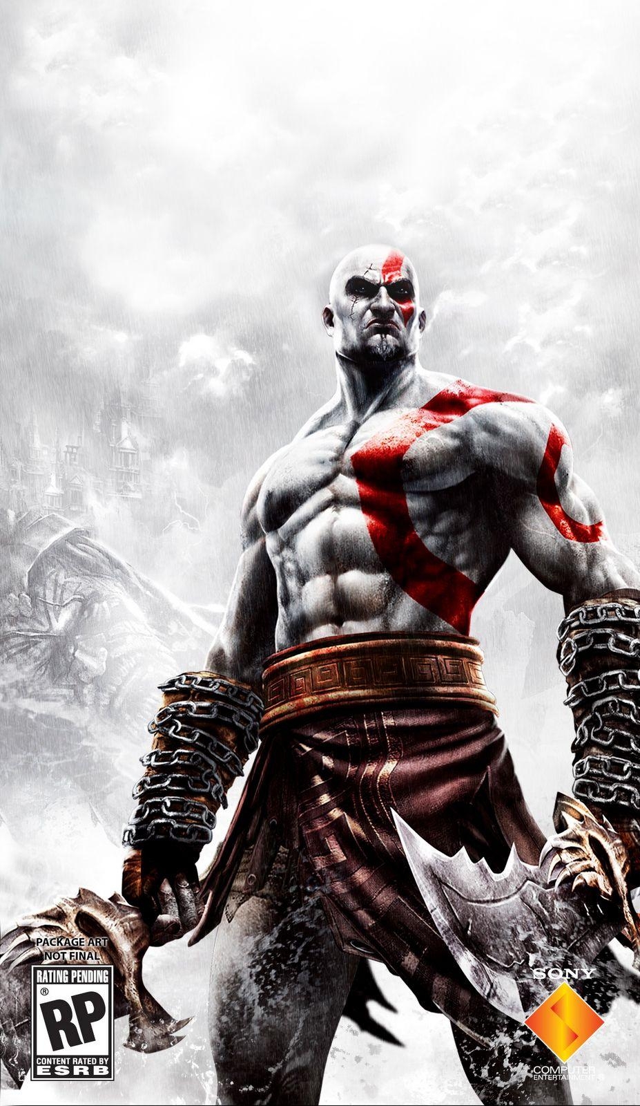 Kostenlos, Kratos, God Wallpaper, Spiel, Download, 930x1600 HD Handy