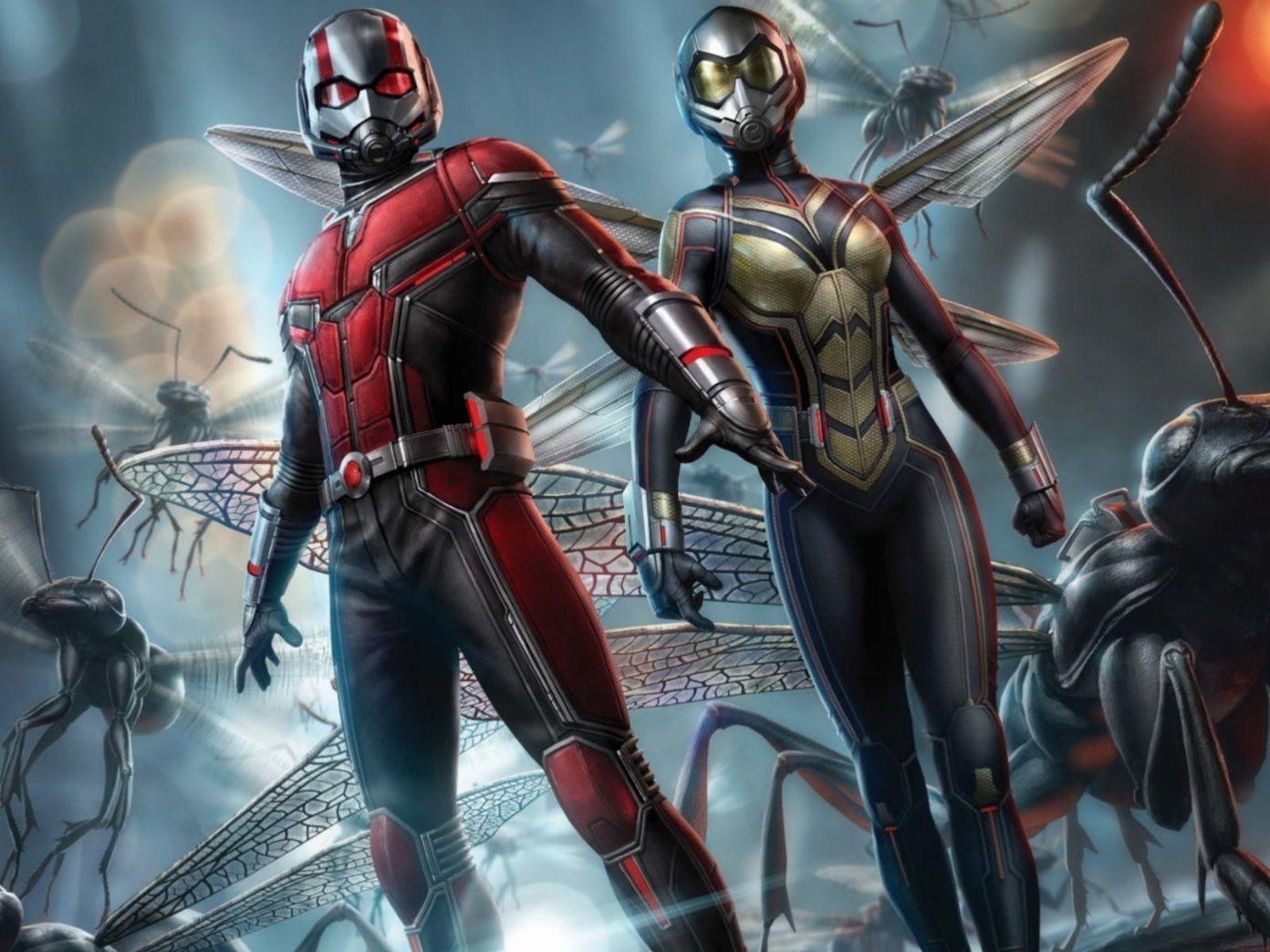 Ant-Man, Wasp, HD, 4K, Superhelden, 1400x1050 HD Desktop