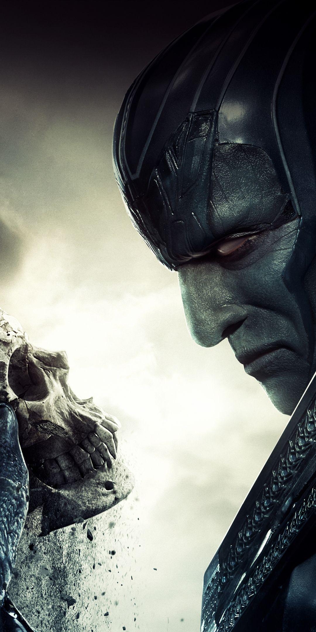 X-Men, Apocalypse, Filmhintergrund, Mutanten, Helden, 1080x2160 HD Handy