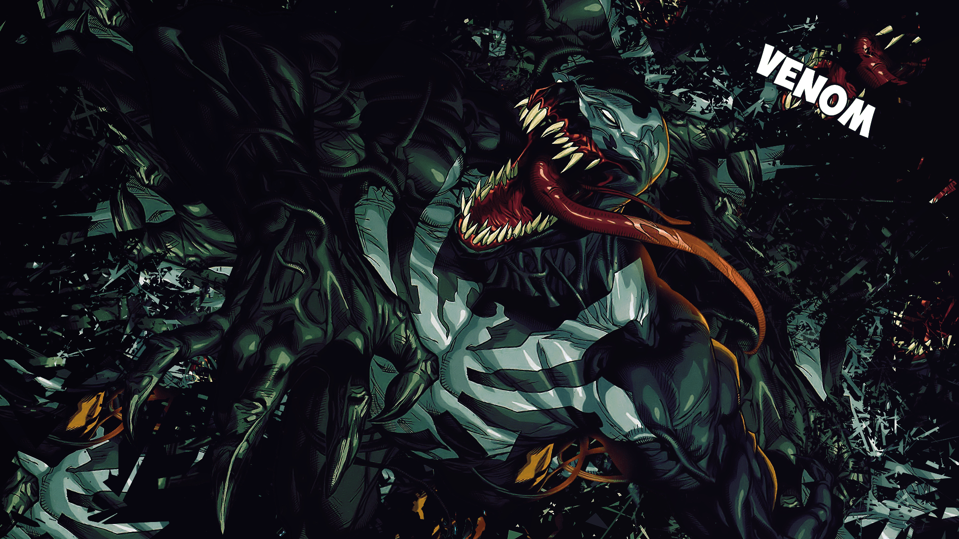 Agent Venom, Wallpaper, 1080px, Marvel, Bild, 1920x1080 Full HD Desktop