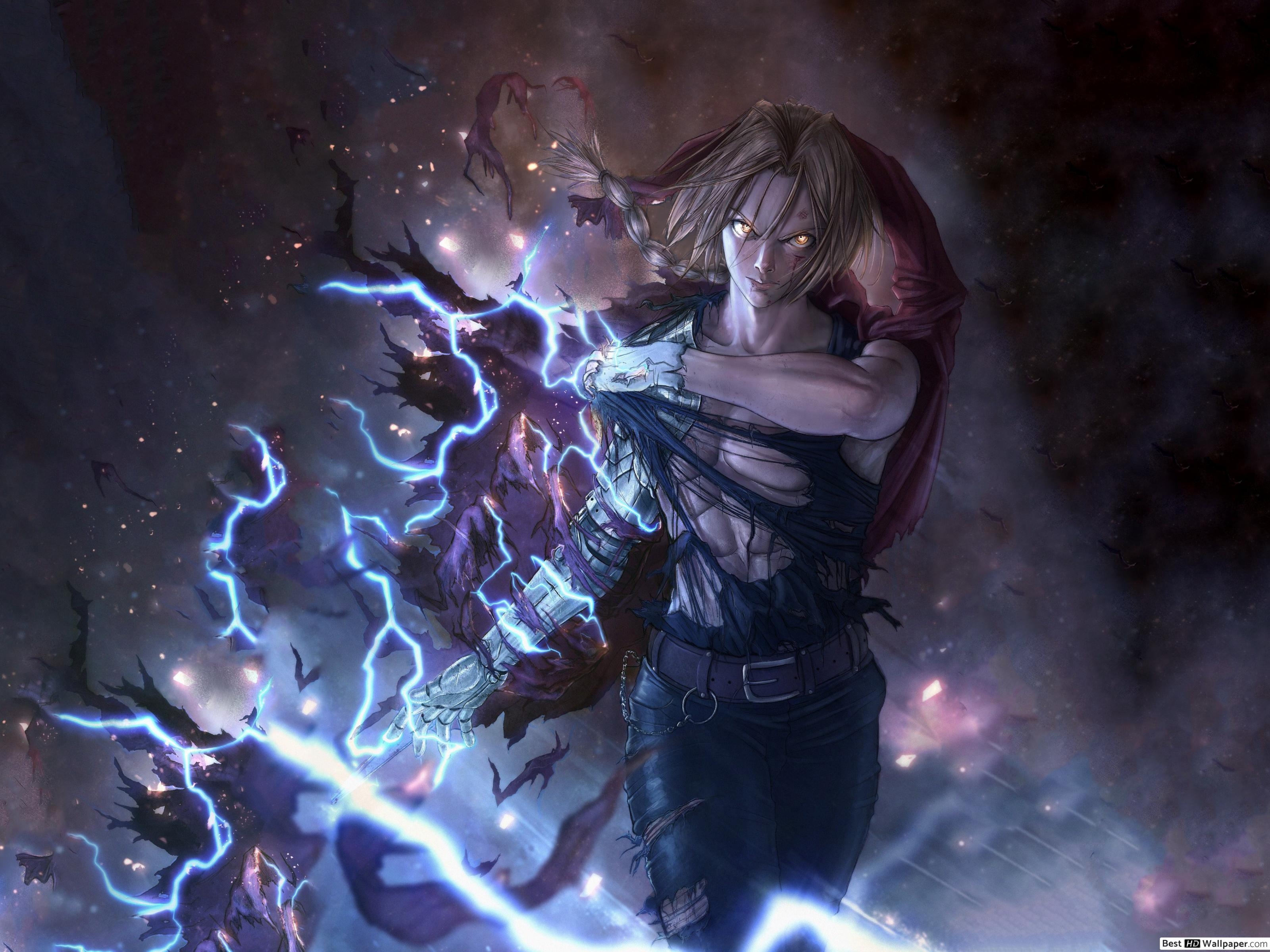 Edward Elric, HD, Alchemist, Hintergrund, Anime-Download, 3200x2400 HD Desktop