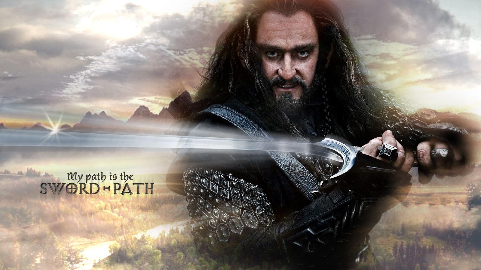 Thorin Eichenschild, Richard Armitage, Filme, Zwerge, Hintergrund, 1600x900 HD Desktop