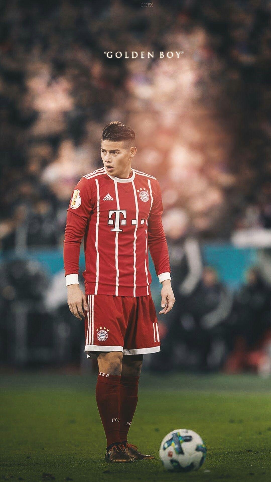 James Rodríguez, Bayern München, Sport, Fußballstar, Deutschland, 1080x1920 Full HD Handy