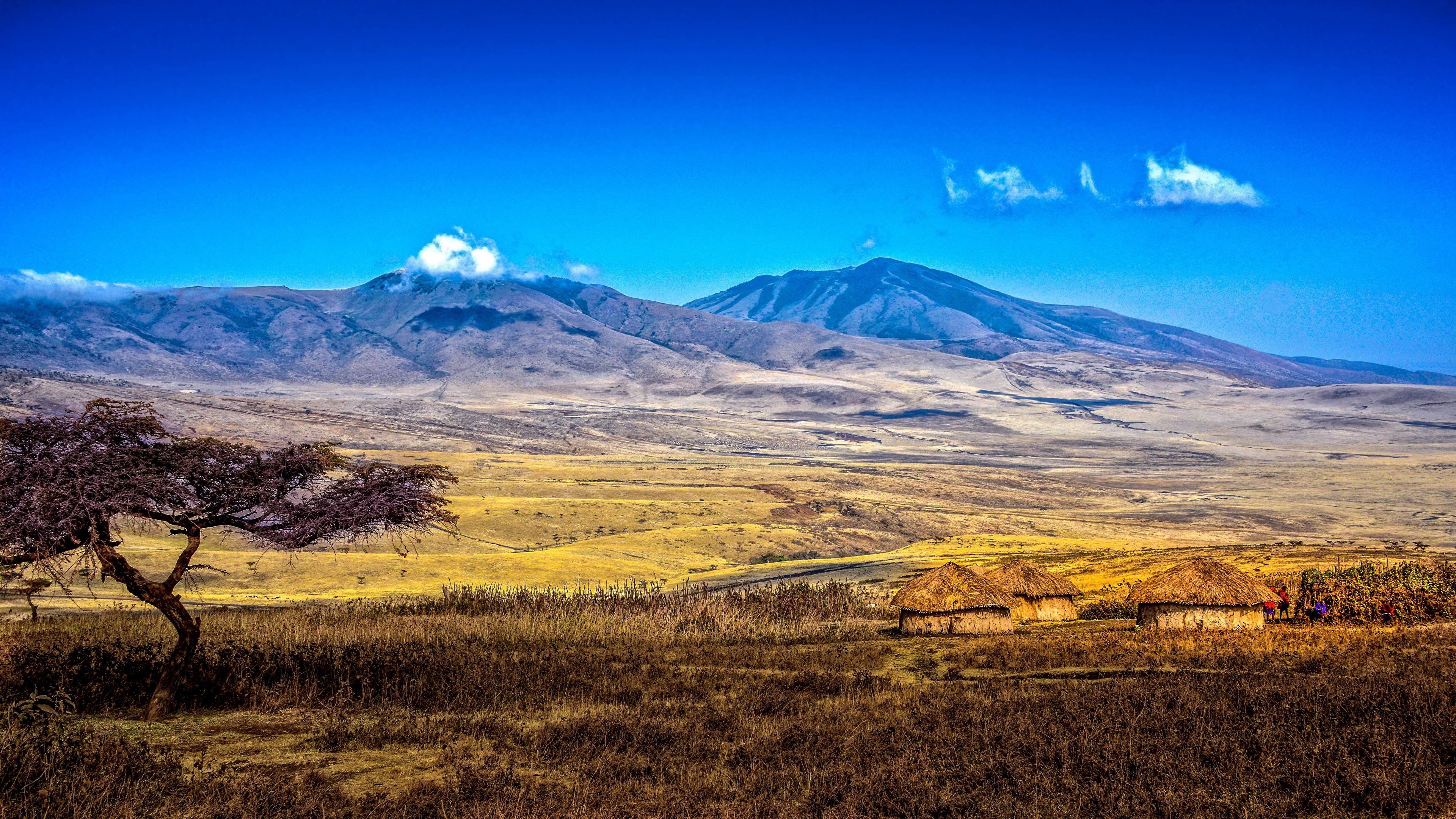 Afrika, Tansania, Natur, Berge, Landschaft, 3840x2160 4K Desktop