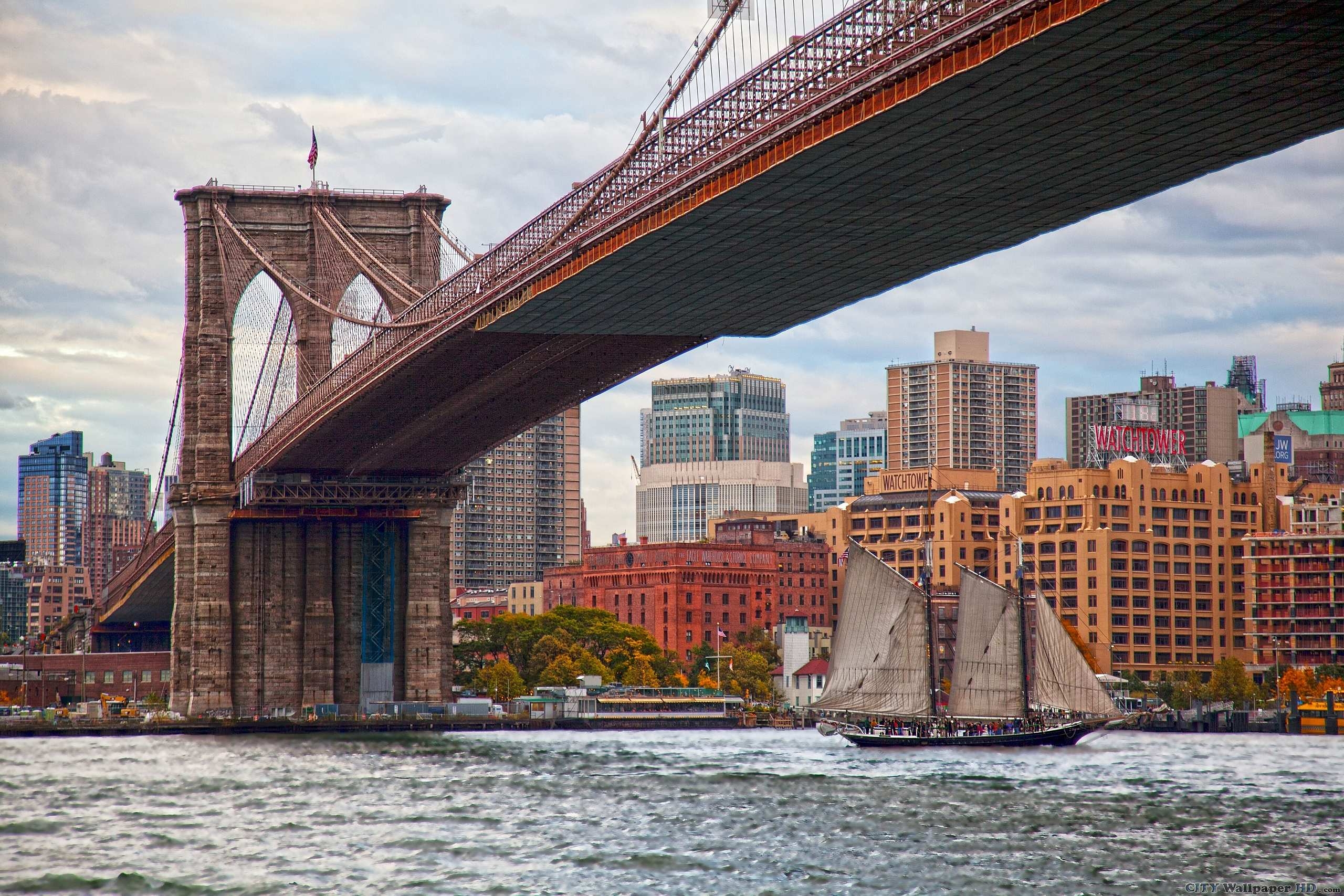 Brooklyn Bridge, HQ, Städte, Länder, New York, 2560x1710 HD Desktop