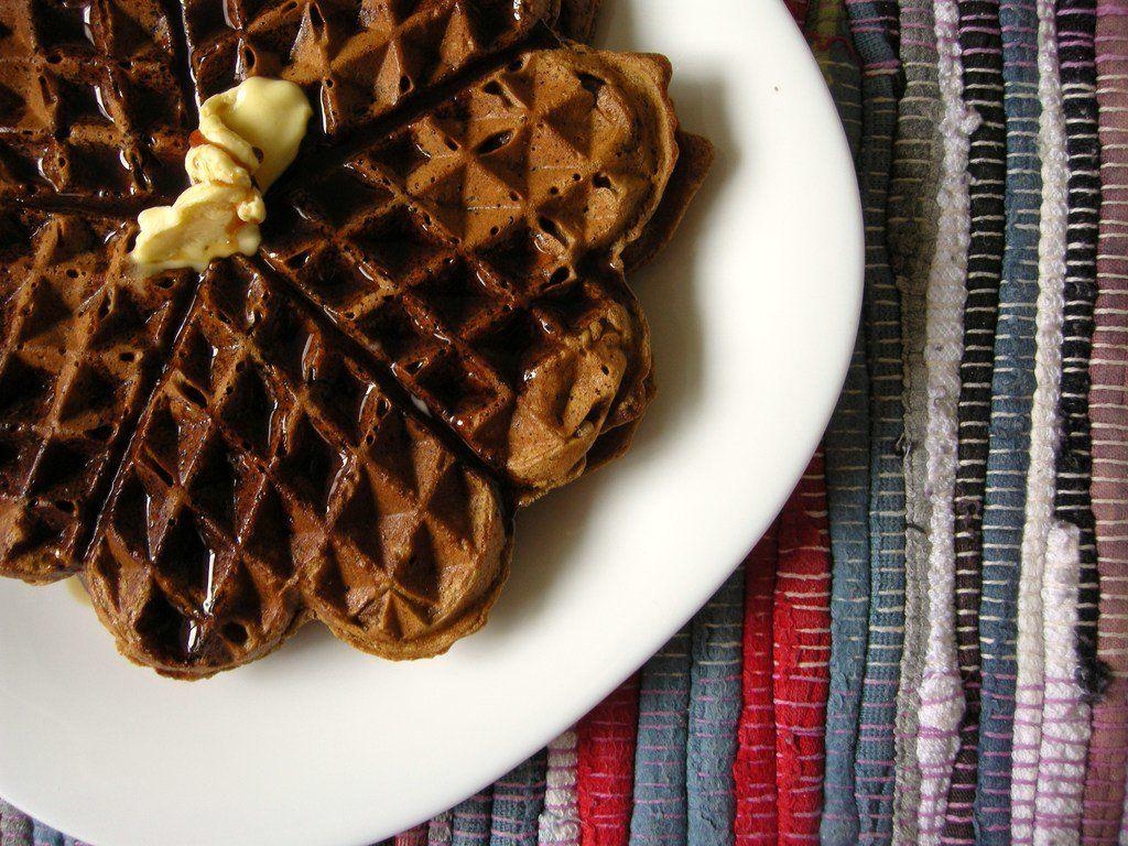 Waffel, Essen, Frühstück, Köstlich, Süße Leckerei, 1030x770 HD Desktop