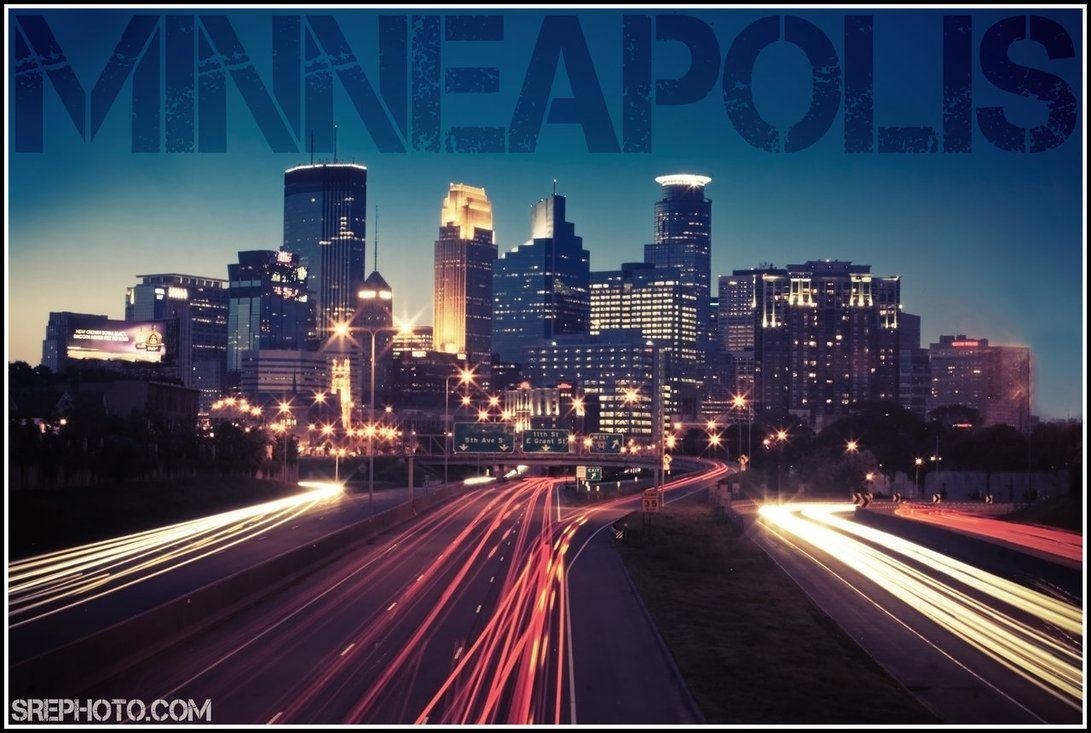 Minneapolis Skyline, urban, großartige Atmosphäre, Stadtansicht, 1100x740 HD Desktop