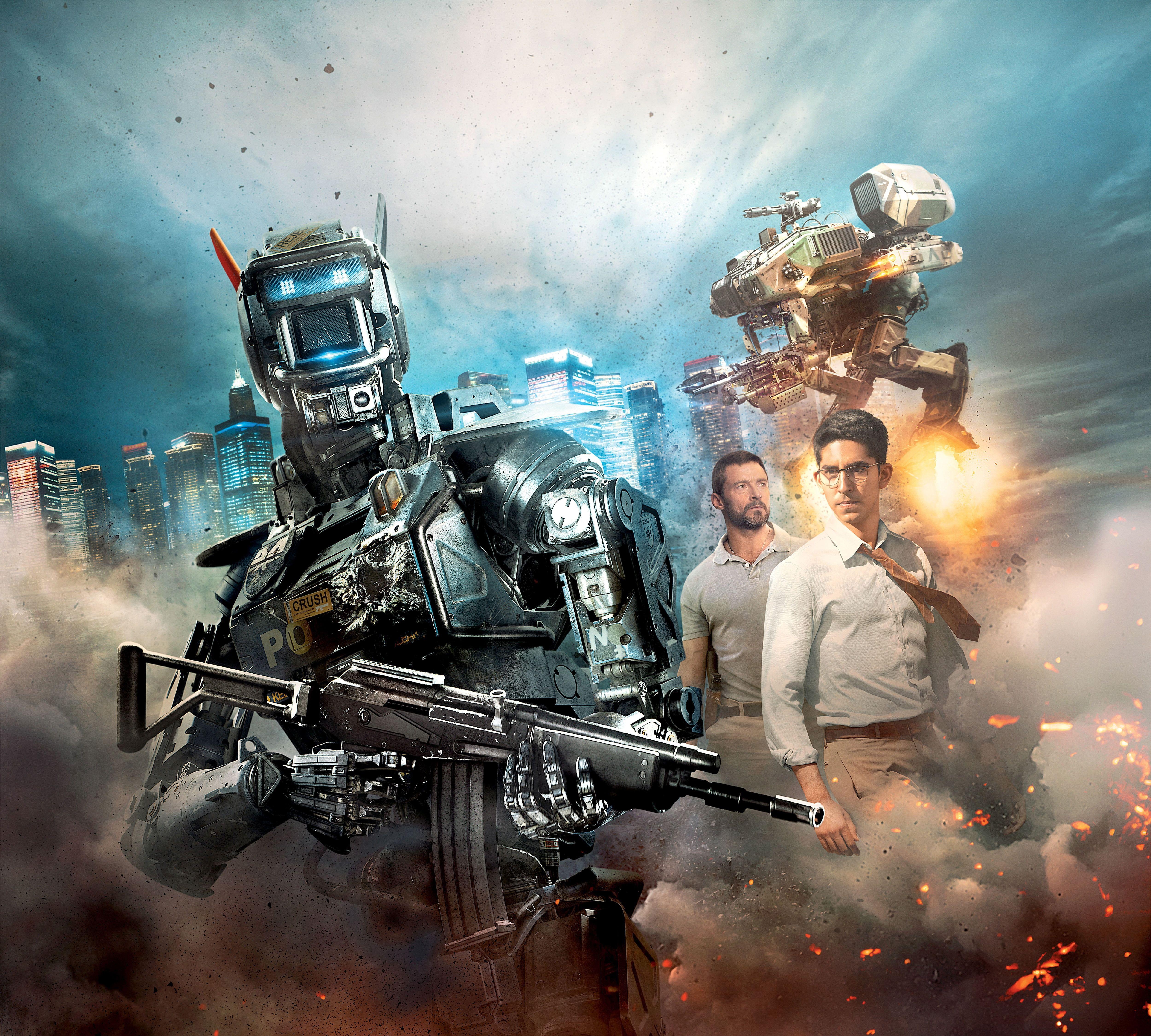 Chappie, Poster, HD, Film, Bild, 5000x4500 4K Desktop