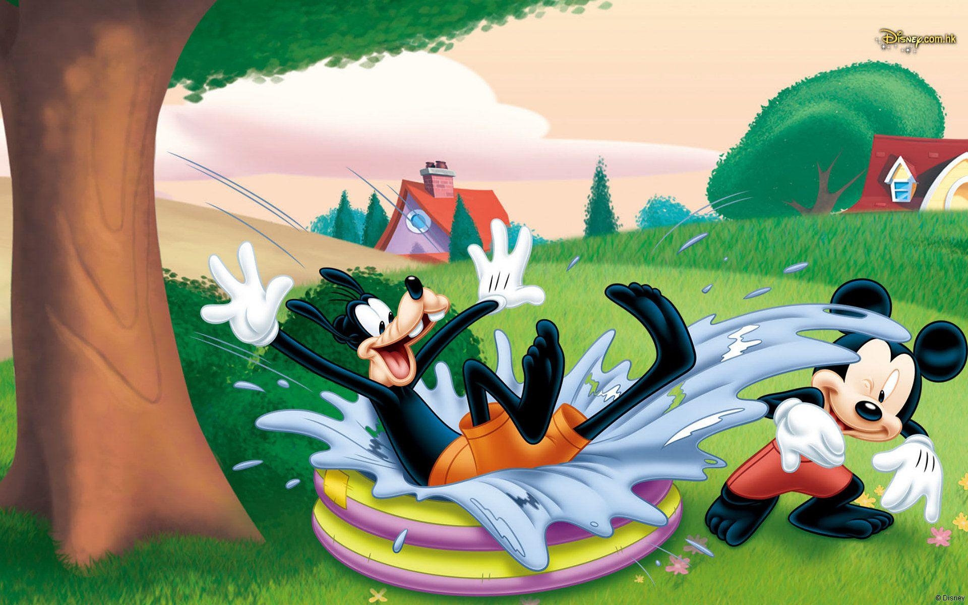 Goofy, Mickey, HD Bild, Hintergrund, Disney Cartoon, 1920x1200 HD Desktop