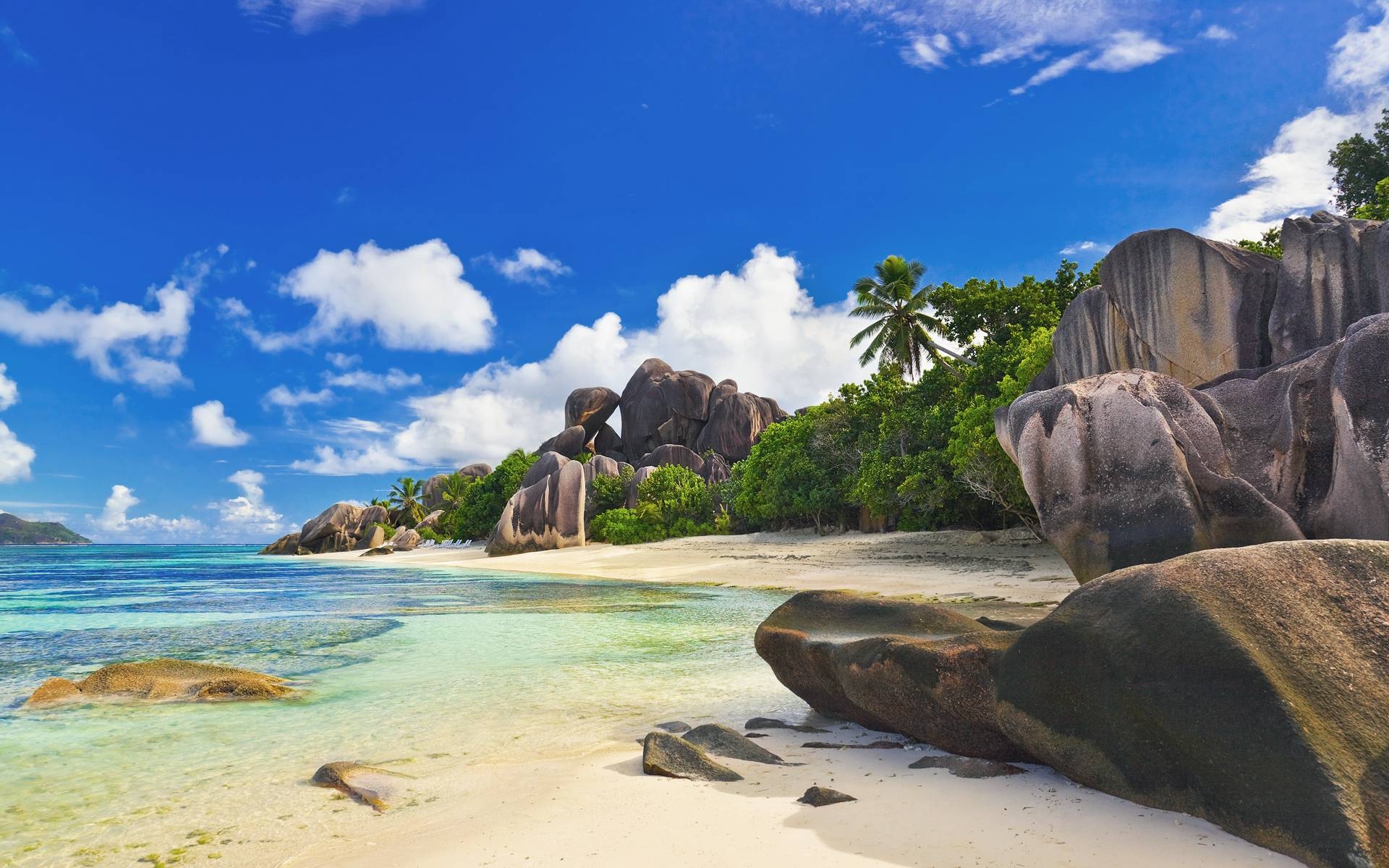 Seychellen, Ozean, exotisch, Reisen, Insel, 1920x1200 HD Desktop