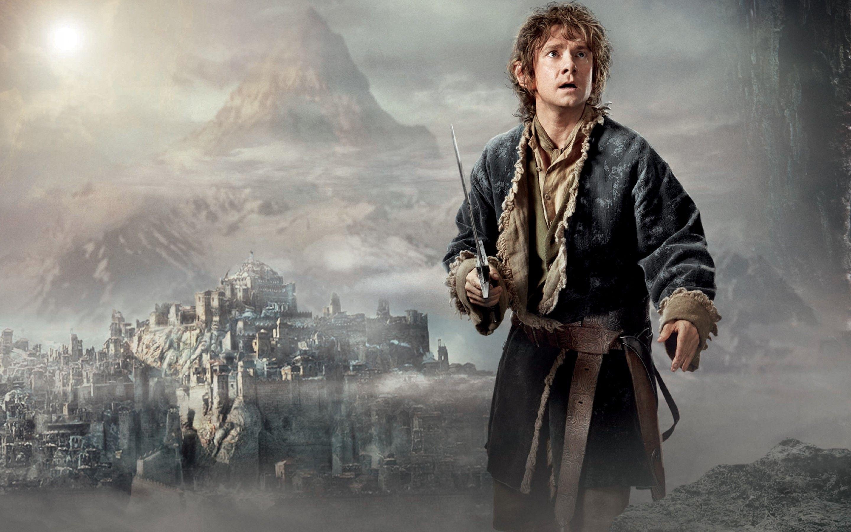 Der Hobbit, Smaugs Einöde, Abenteuer, Bilbo, Fantasy, 2880x1800 HD Desktop