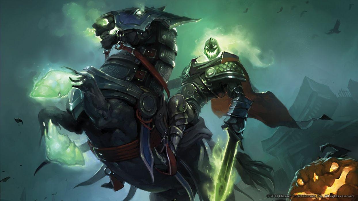 World of Warcraft, Hallows, Magie, Monster, Headless Horseman, 1250x700 HD Desktop