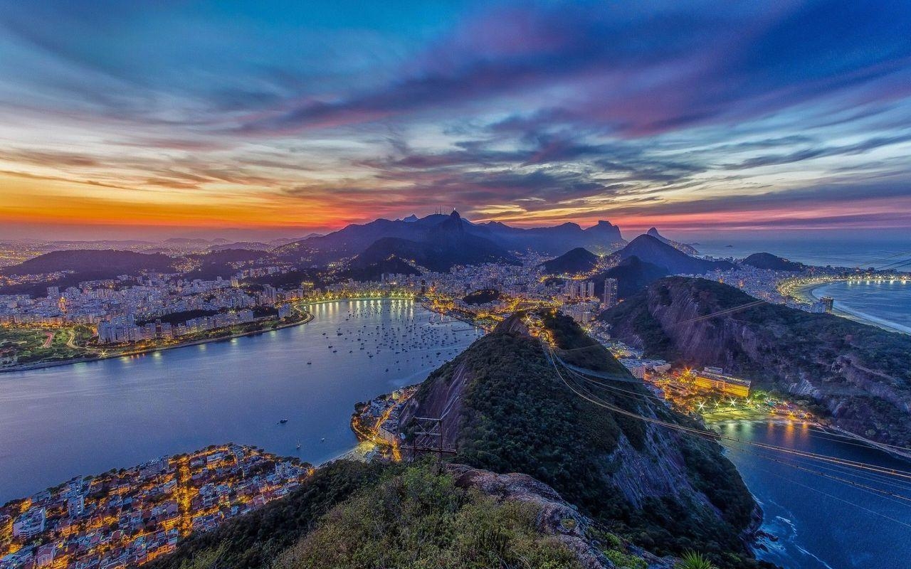 Rio de Janeiro, Stadt, Galerie, Brasilien, Architektur, 1280x800 HD Desktop