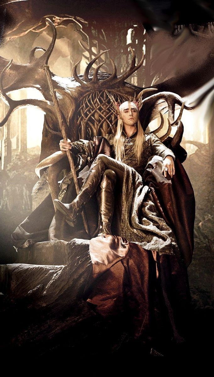 Thranduil, Thron, Hobbit, König, Mittelerde, 690x1200 HD Handy