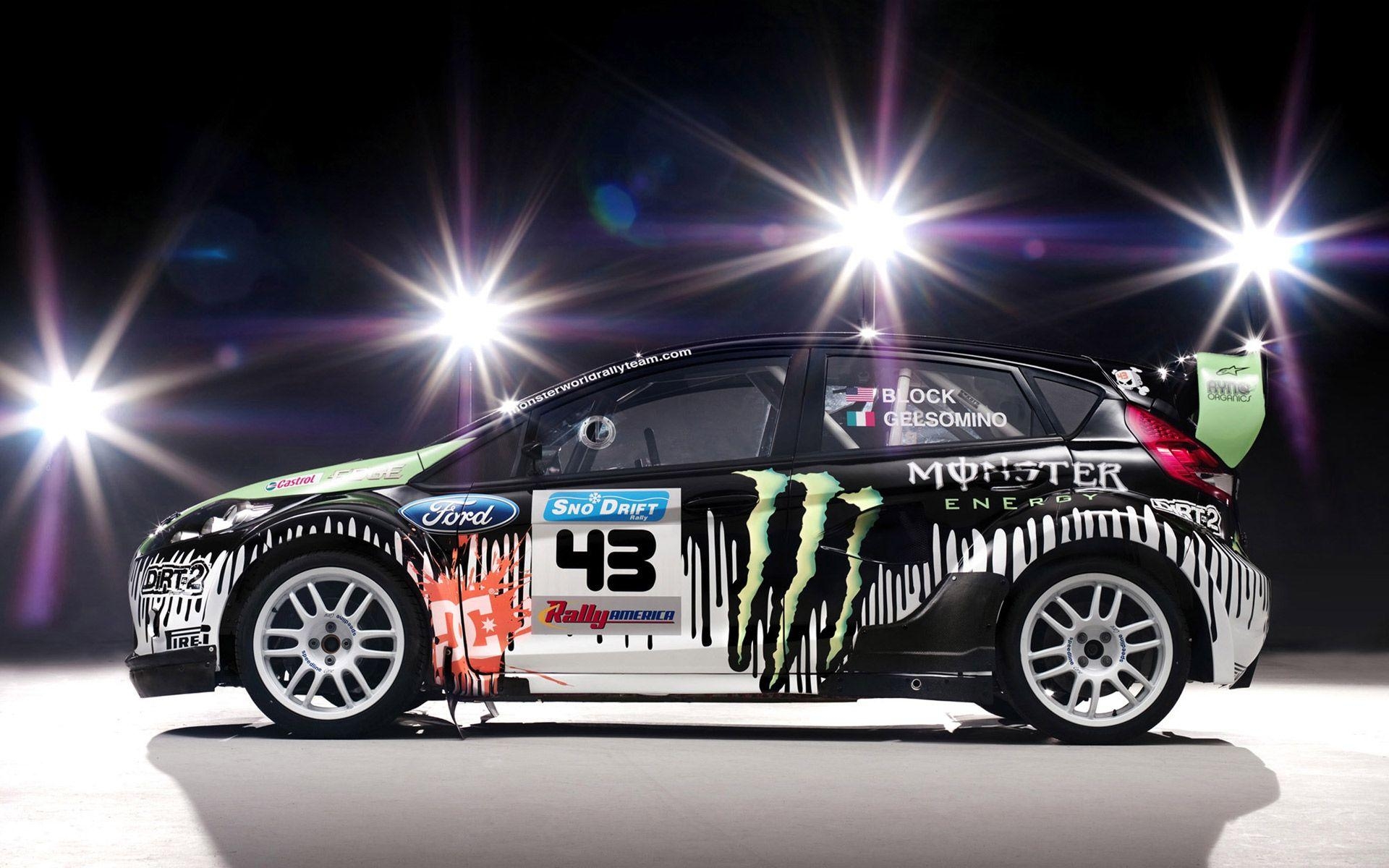 Ken Block, Rennwagen, Ford Fiesta, Monster, WRC, 1920x1200 HD Desktop