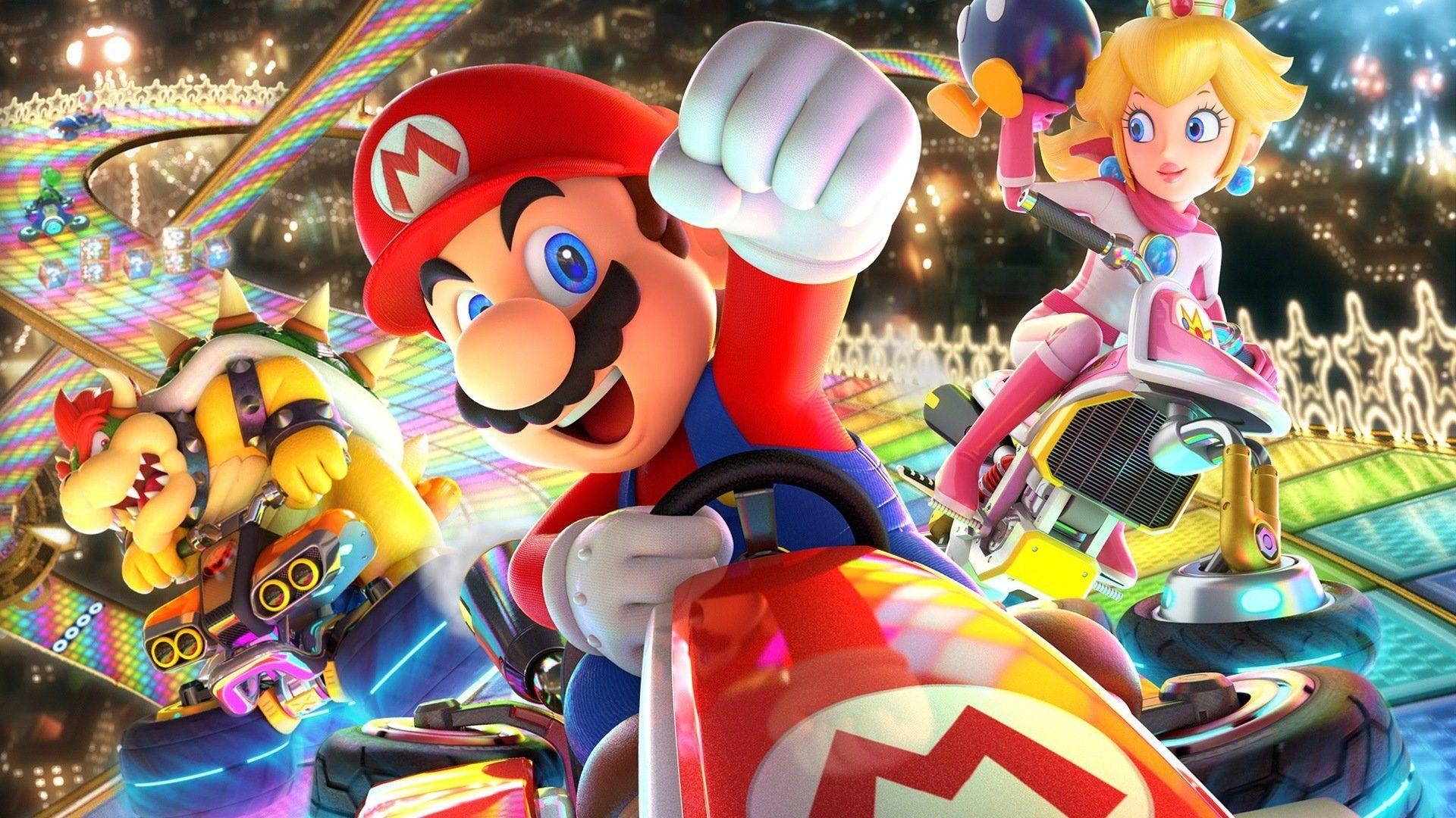 Mario Kart 8, Deluxe, HD, Rennen, Nintendo, 1920x1080 Full HD Desktop