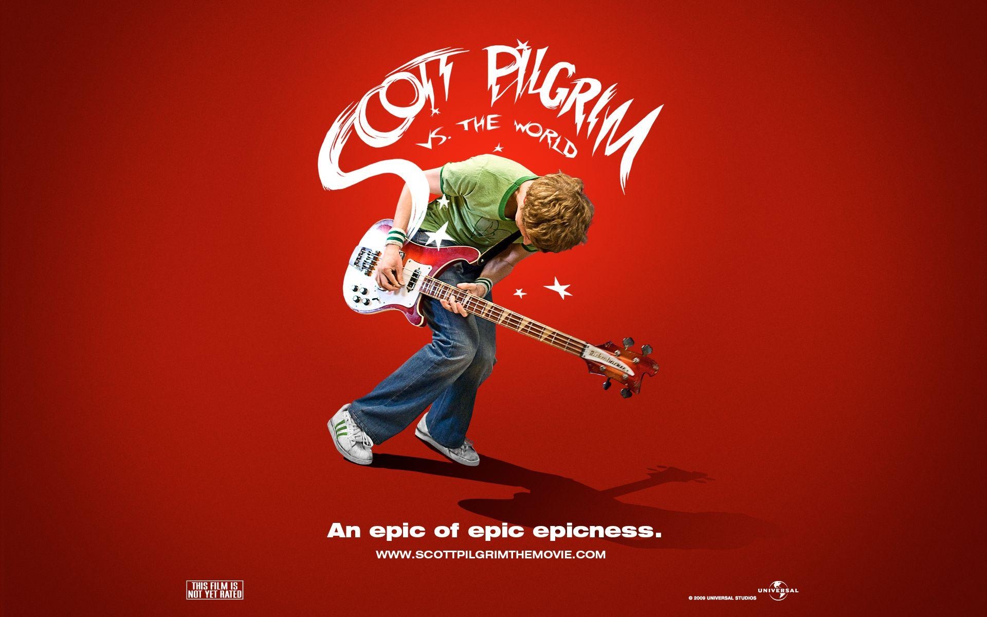 Scott Pilgrim, Film, Teaser Poster, hochauflösend, Abenteuer, 1920x1200 HD Desktop