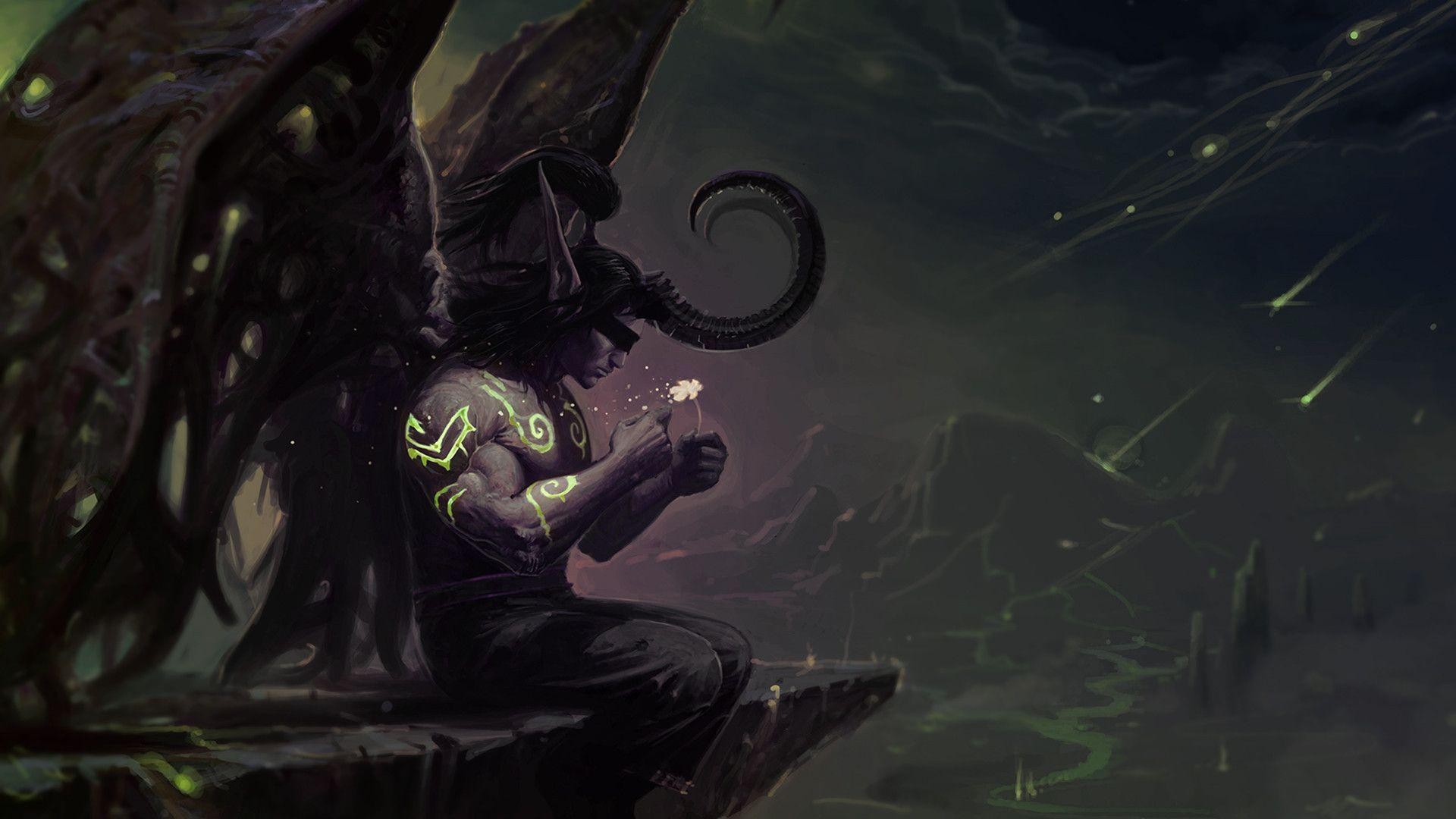 Illidan, HD, Wallpaper, 2019, Spiel, 1920x1080 Full HD Desktop