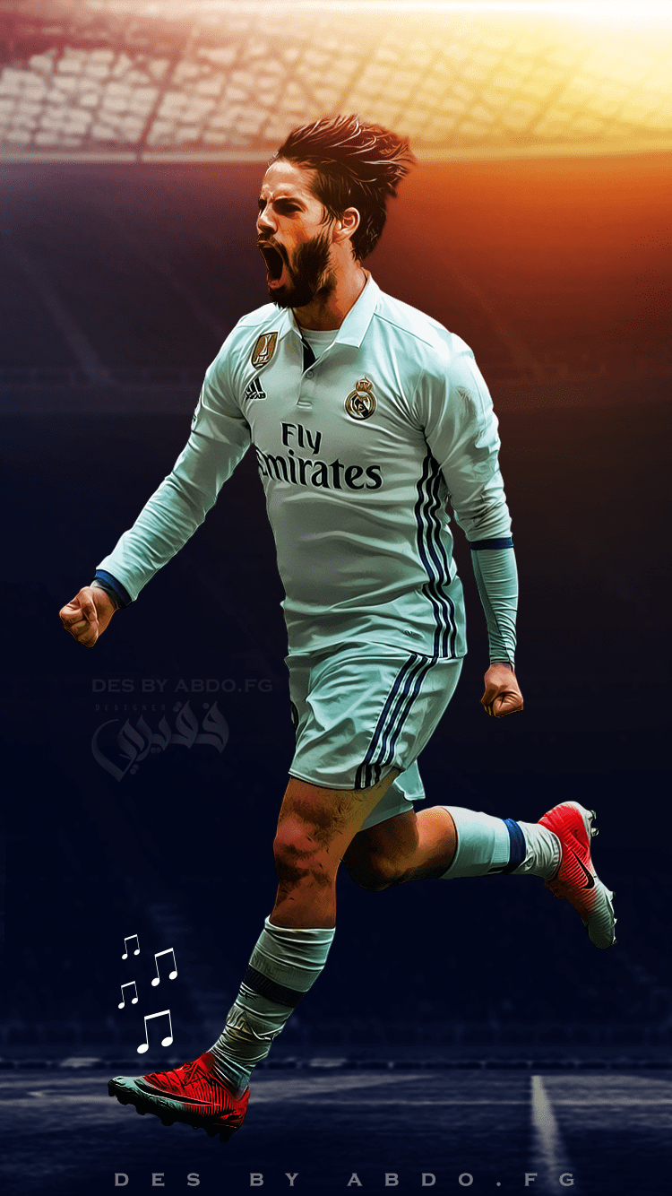 Isco Alarcón, Fußball, Sport, Real Madrid, Spanien, 750x1340 HD Handy