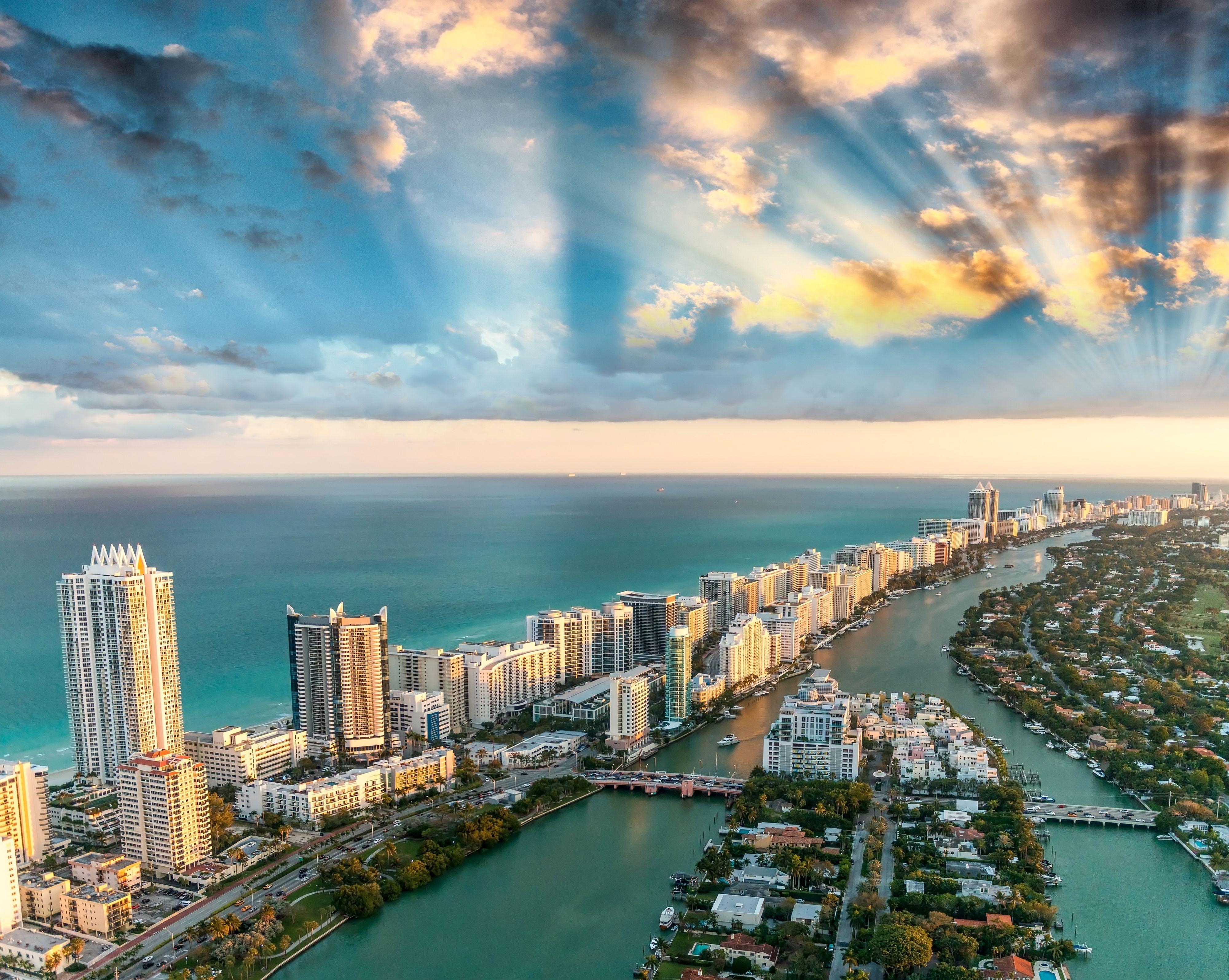 Miami, HD, Hintergrund, Stadtleben, Karibik, 4000x3190 4K Desktop