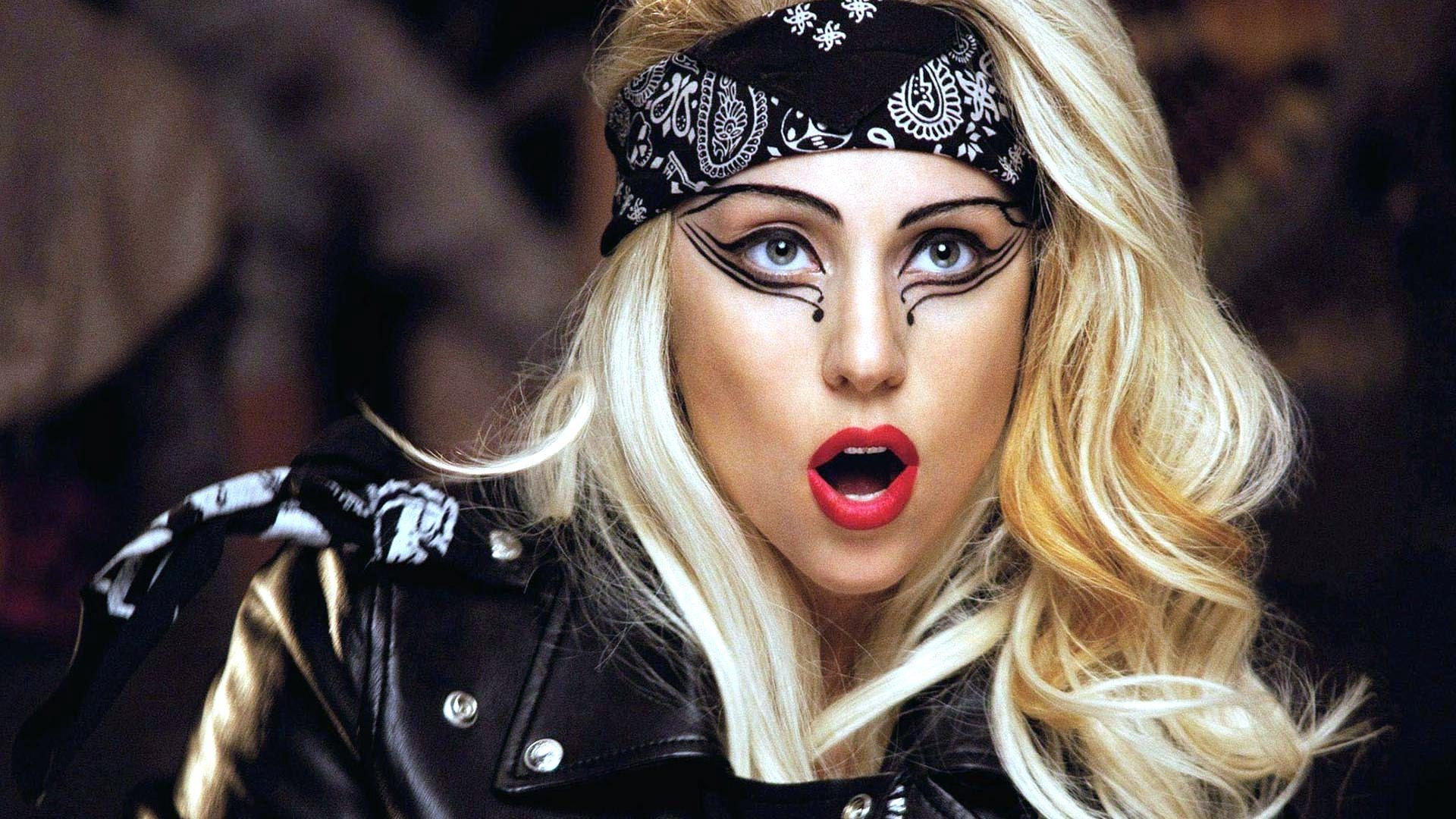 Lady Gaga, bunte Make-up, HD Bild, Künstlerisch, Einzigartig, 1920x1080 Full HD Desktop