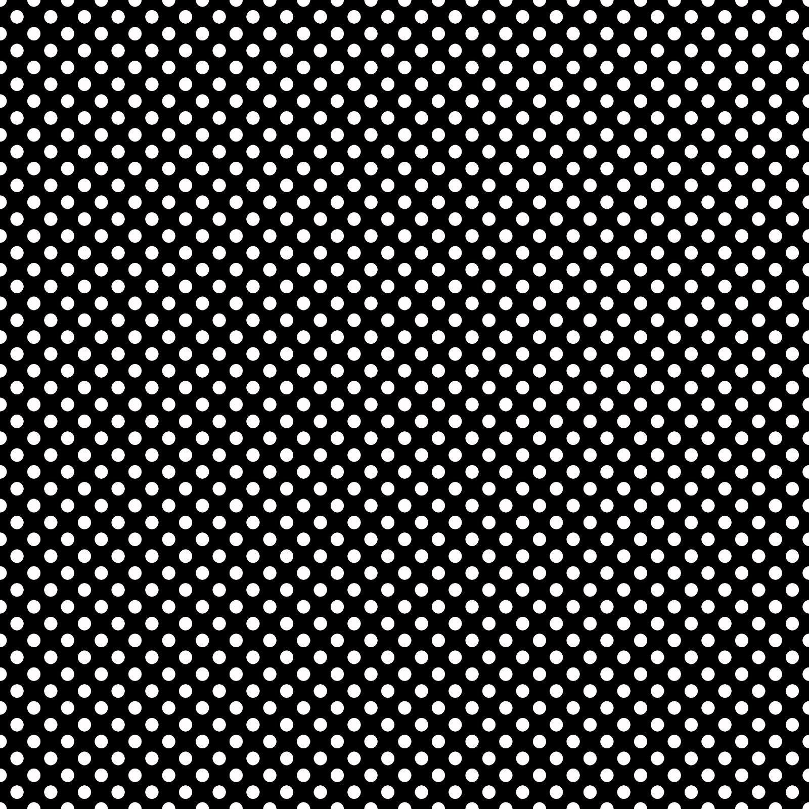 Schwarz Weiß Polka Punkt Hintergrund, 1600x1600 HD Handy