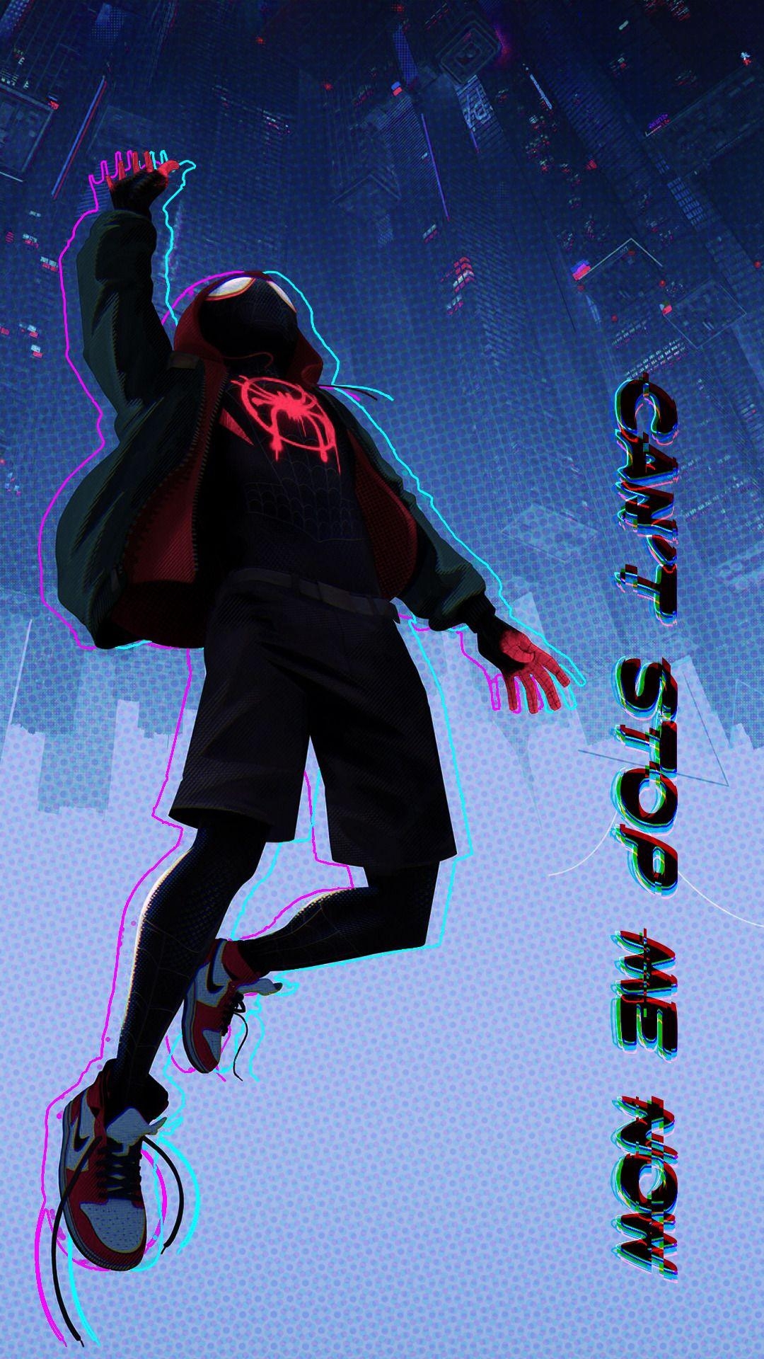 Spiderverse, Zeichentrick, Superheld, 4K, Hintergrund, 1080x1920 Full HD Handy