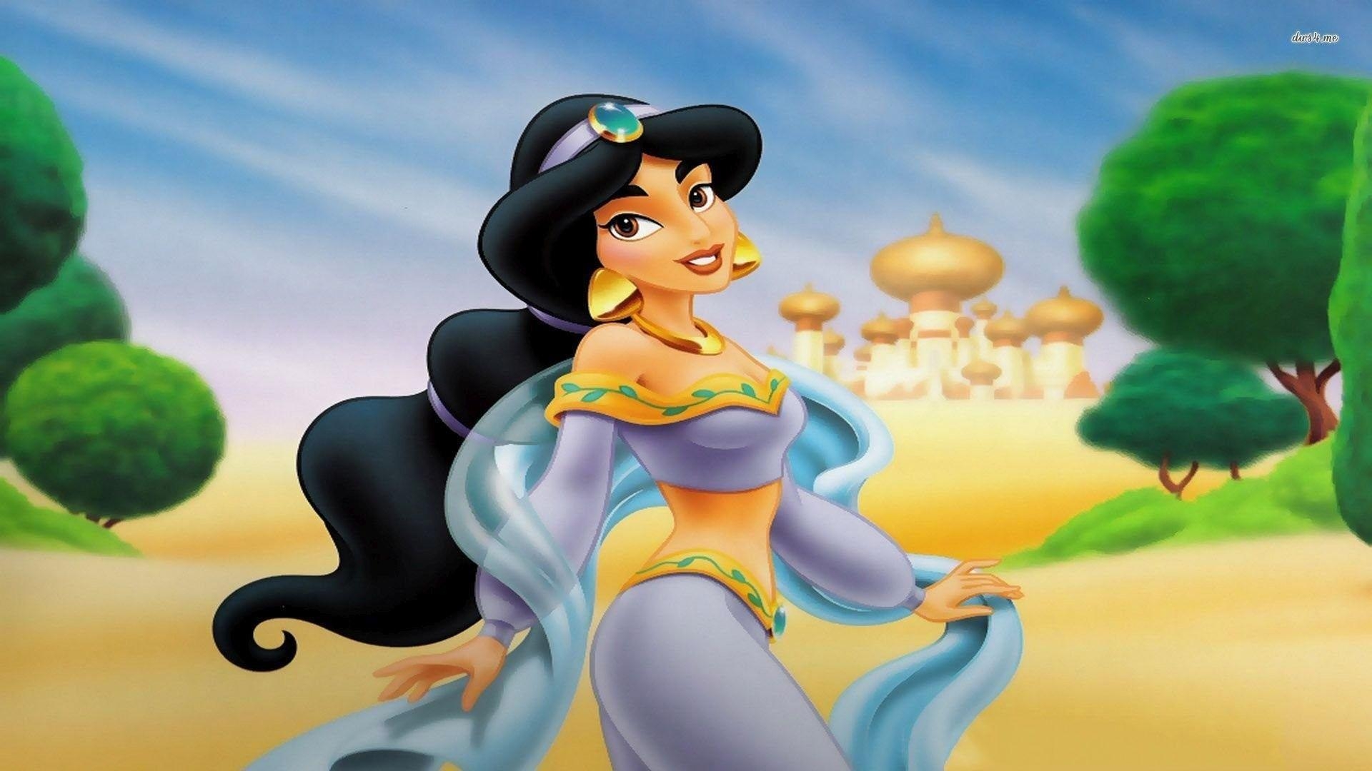 Jasmin, Disney, Disney-Film, Magie, Hintergrund, 1920x1080 Full HD Desktop