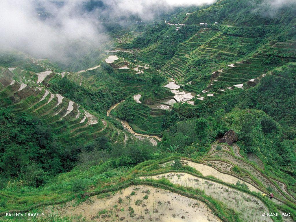 Palins Reisen, Vollkreis, Banaue, Philippinen, Erde, 1030x770 HD Desktop