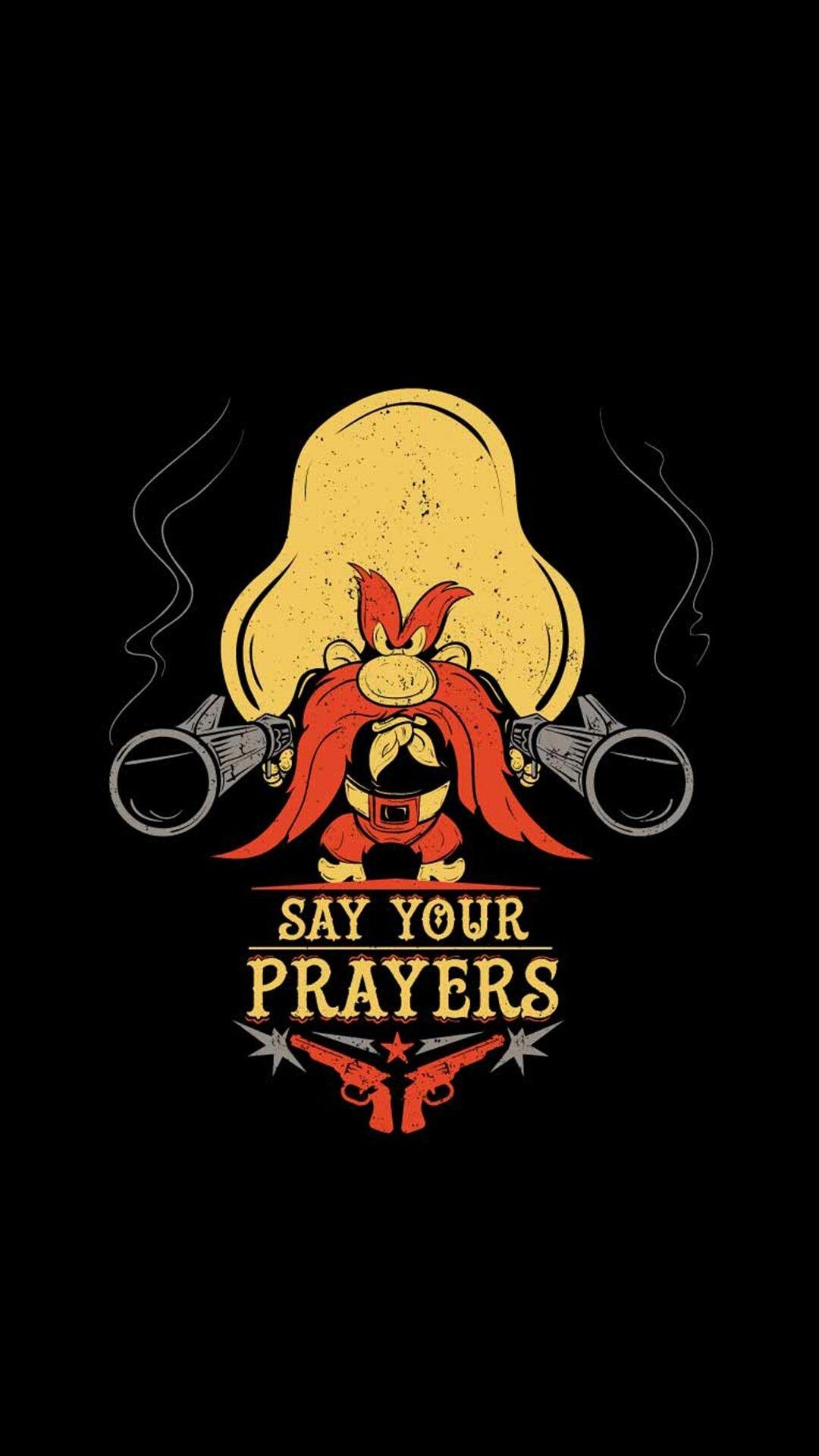 Comics, Looney Tunes, Yosemite Sam, Zeichentrickfiguren, Cartoon, 1080x1920 Full HD Handy