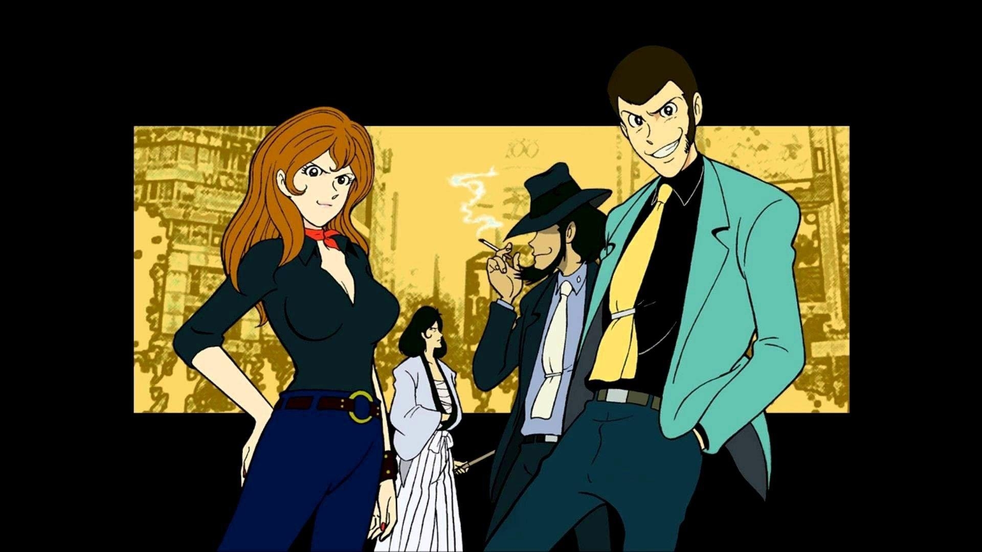 Lupin the Third, Anime, klassisch, Hintergrund, 1920x1080 Full HD Desktop