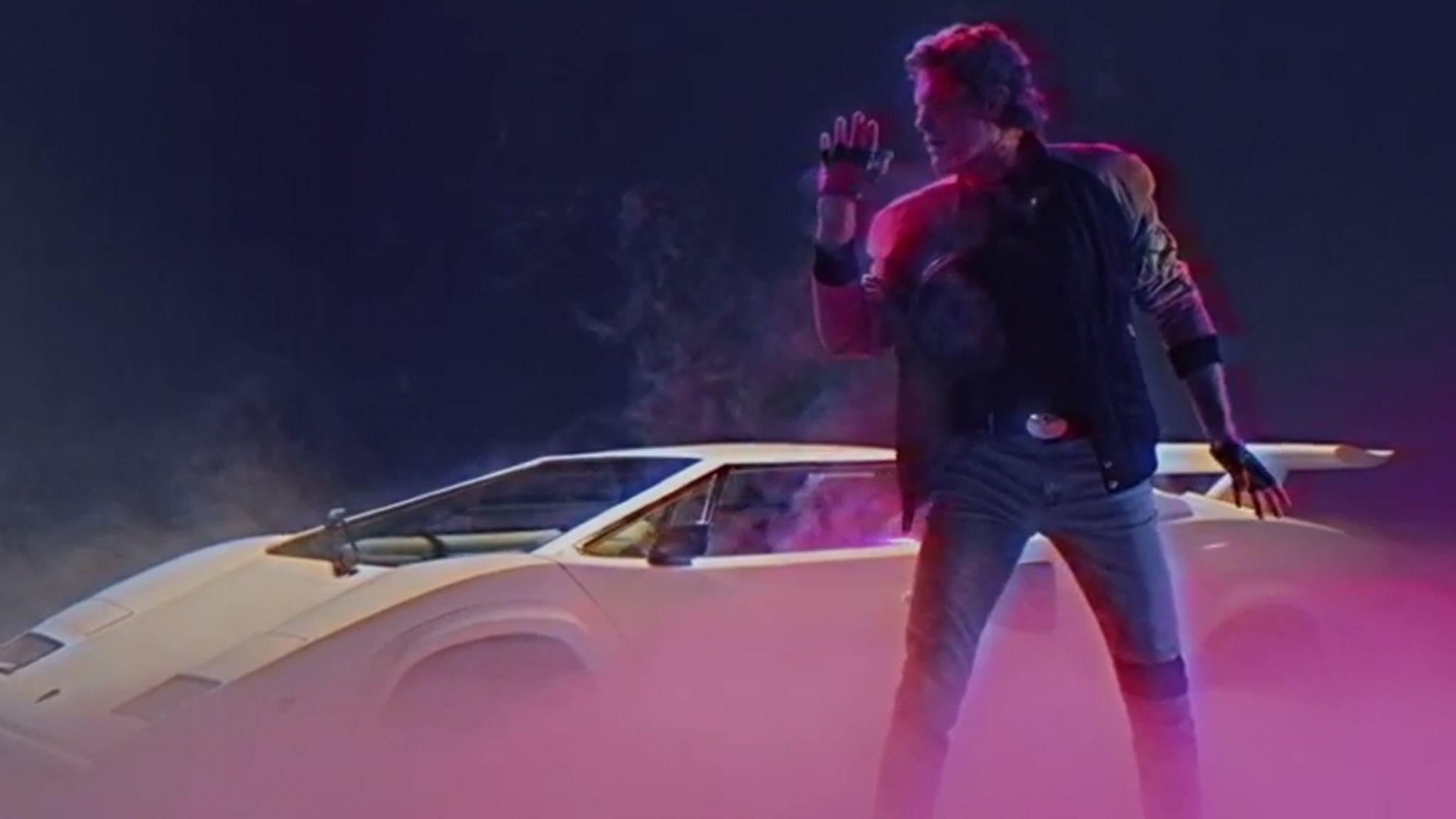 David Hasselhoff, 80er, Music, Kung Fury, Verrückt, 2050x1160 HD Desktop