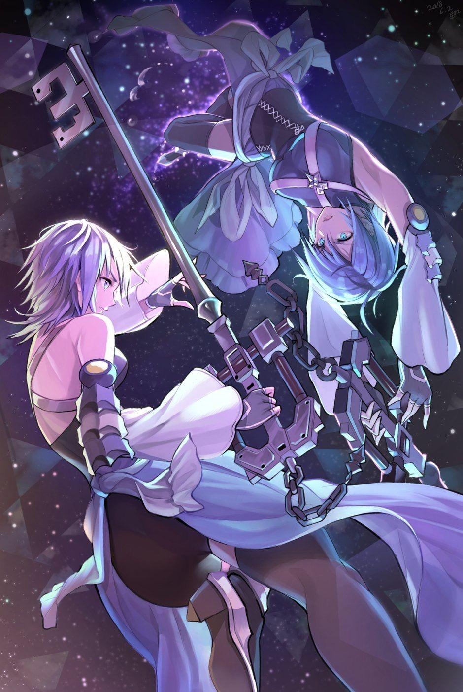 Aqua, Kingdom Hearts, Fanart, Gaming, Thema, 940x1410 HD Handy