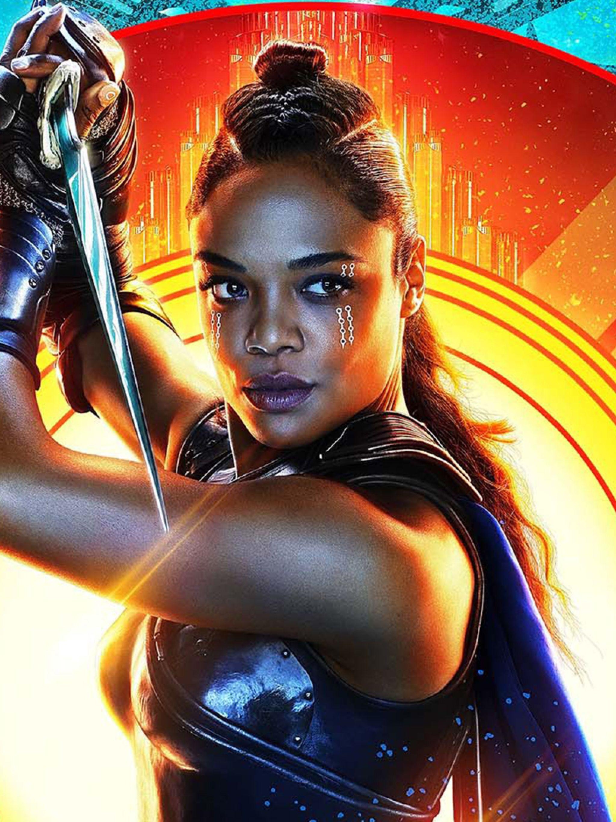 Tessa Thompson, Valkyrie, Thor, Schauspielerin, Auflösung, 2050x2740 HD Handy