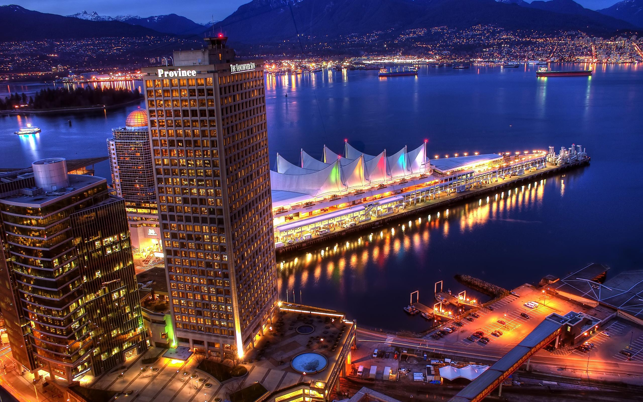 Vancouver, HD Bild, Hintergrundbild, Kanada, Stadtansicht, 2560x1600 HD Desktop