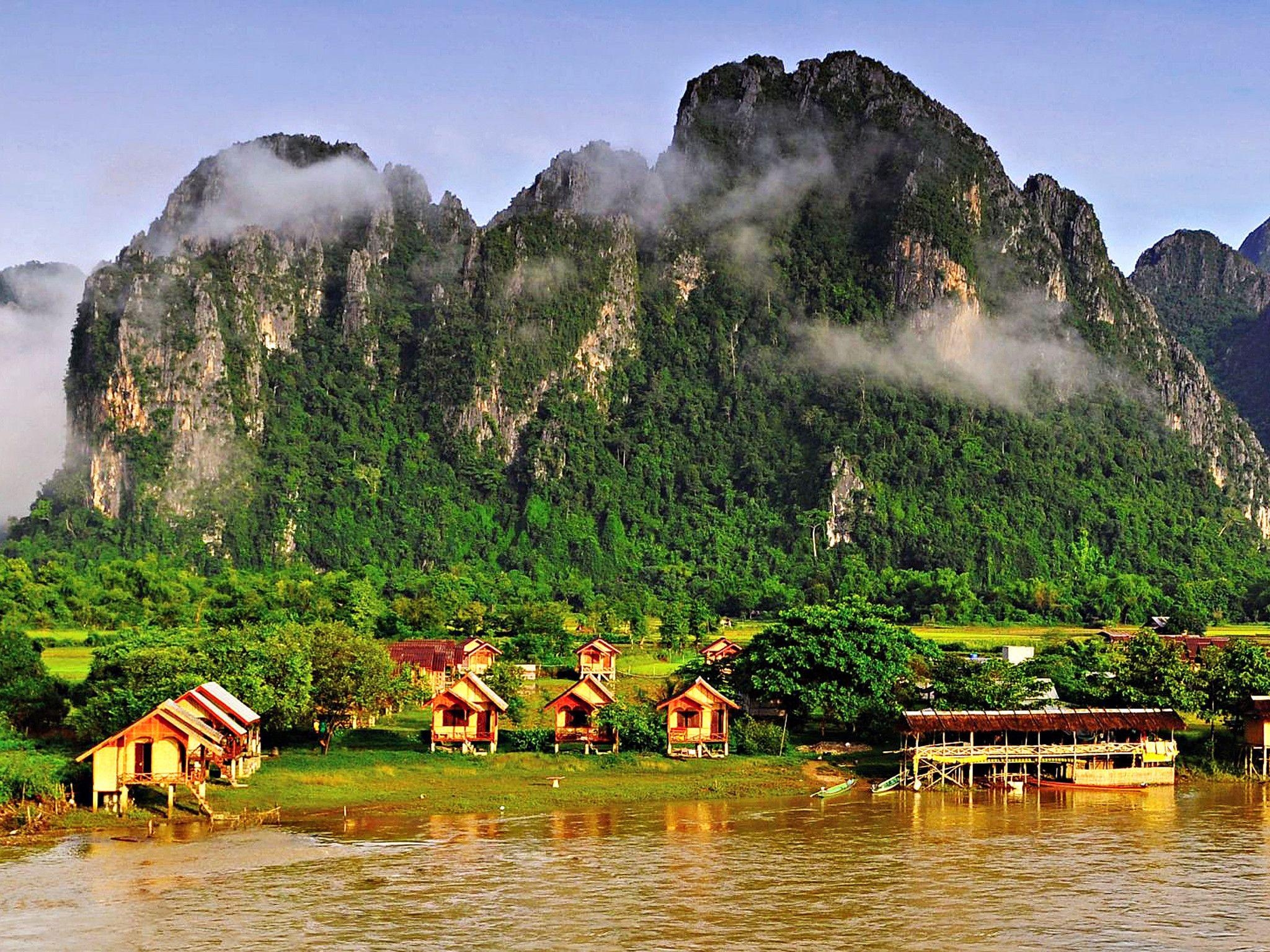 Laos, Hintergrundbild, Asien, Kultur, Reise, 2050x1540 HD Desktop