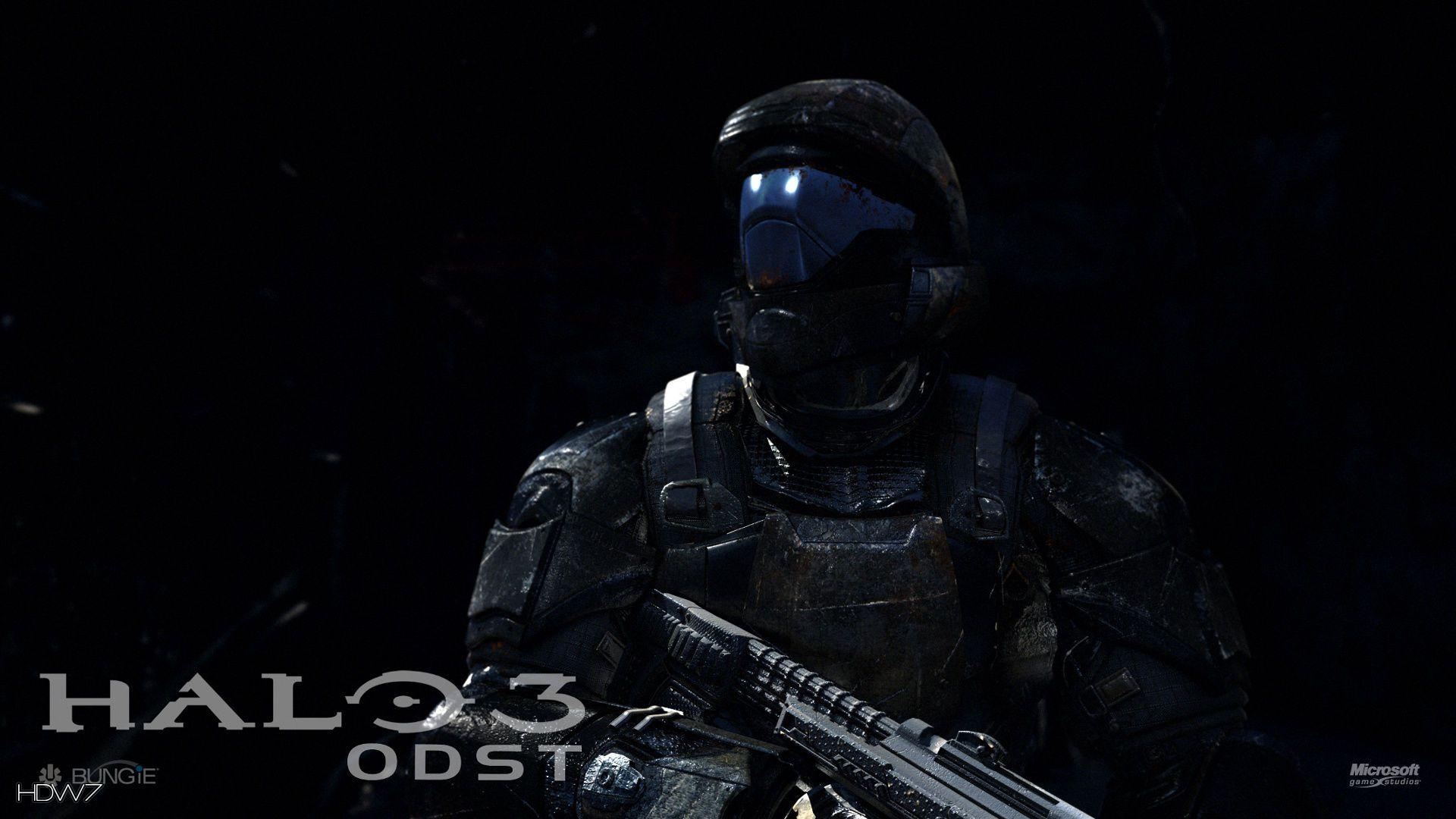 Halo 3: ODST, Vorsicht, Widescreen, HD, Hintergrund, 1920x1080 Full HD Desktop